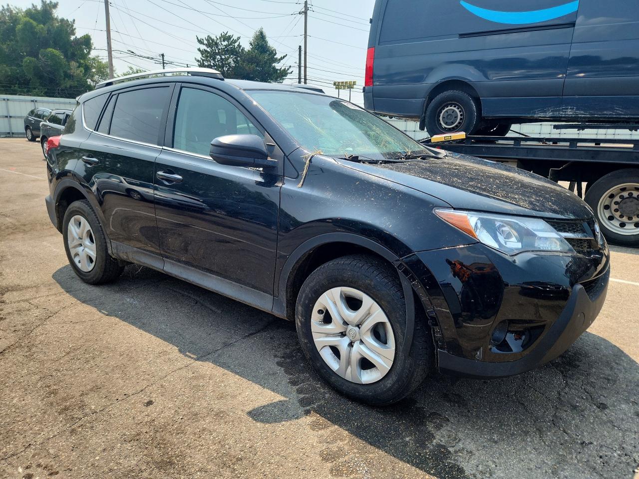 2015 Toyota Rav4 Le Black vin: 2T3BFREVXFW317689