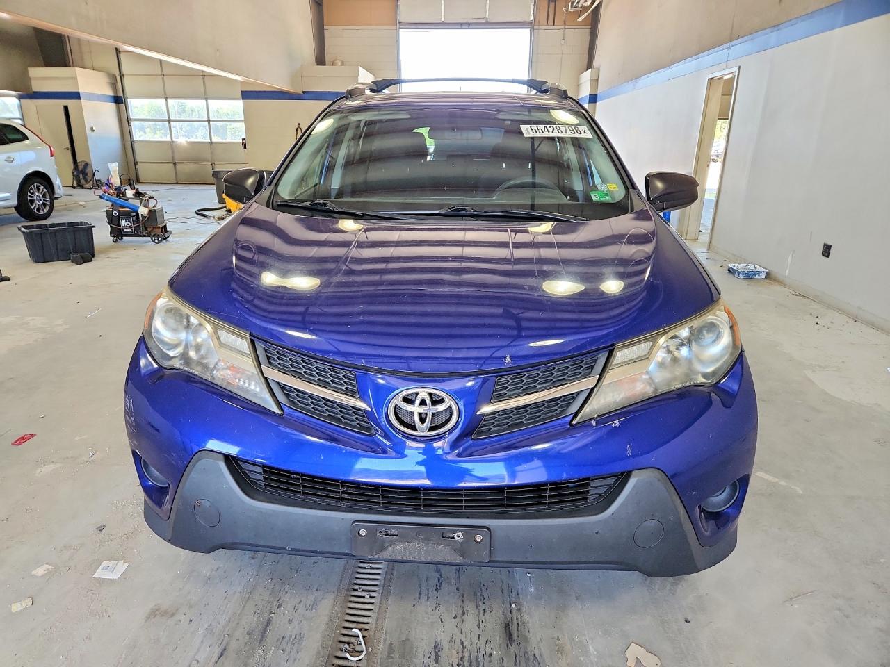 2015 Toyota Rav4 Le Blue vin: 2T3BFREVXFW404590