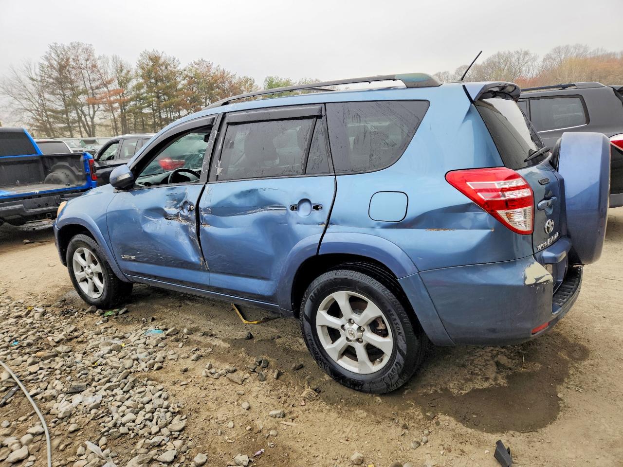 2009 Toyota Rav4 Limited Blue vin: 2T3BK31V09W003472