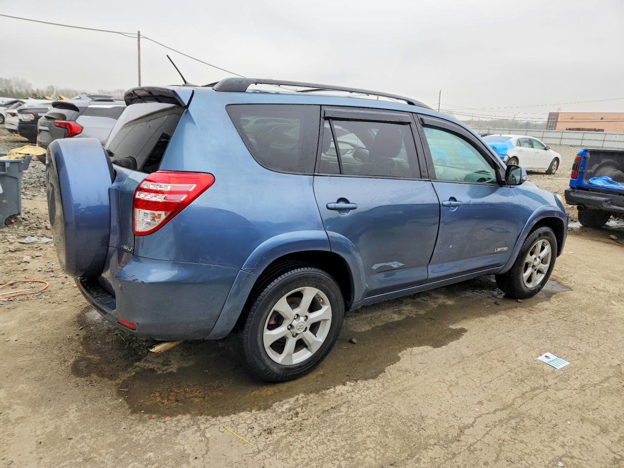 2009 Toyota Rav4 Limited Blue vin: 2T3BK31V09W003472