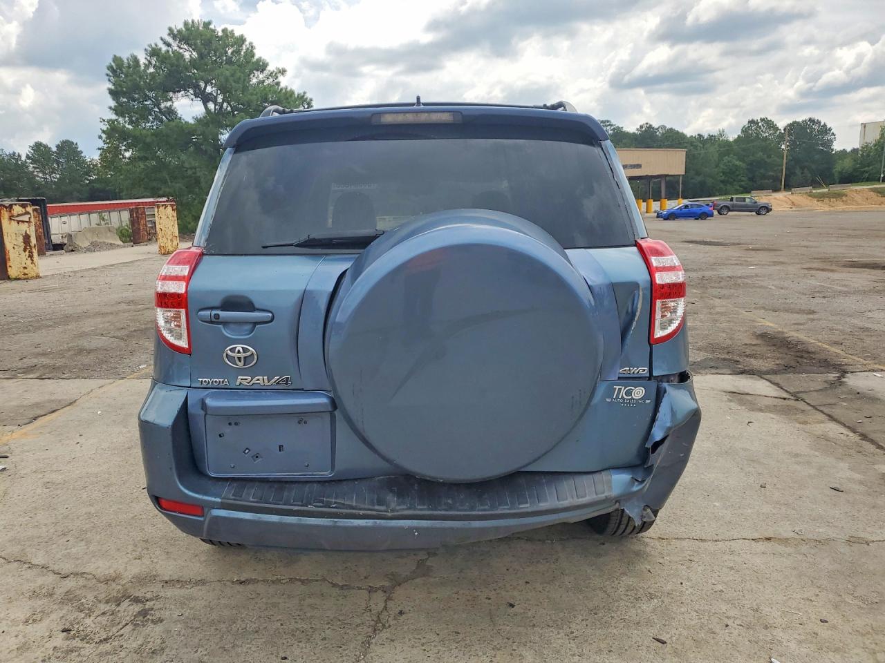 2009 Toyota Rav4 Limited Blue vin: 2T3BK31V19W005425