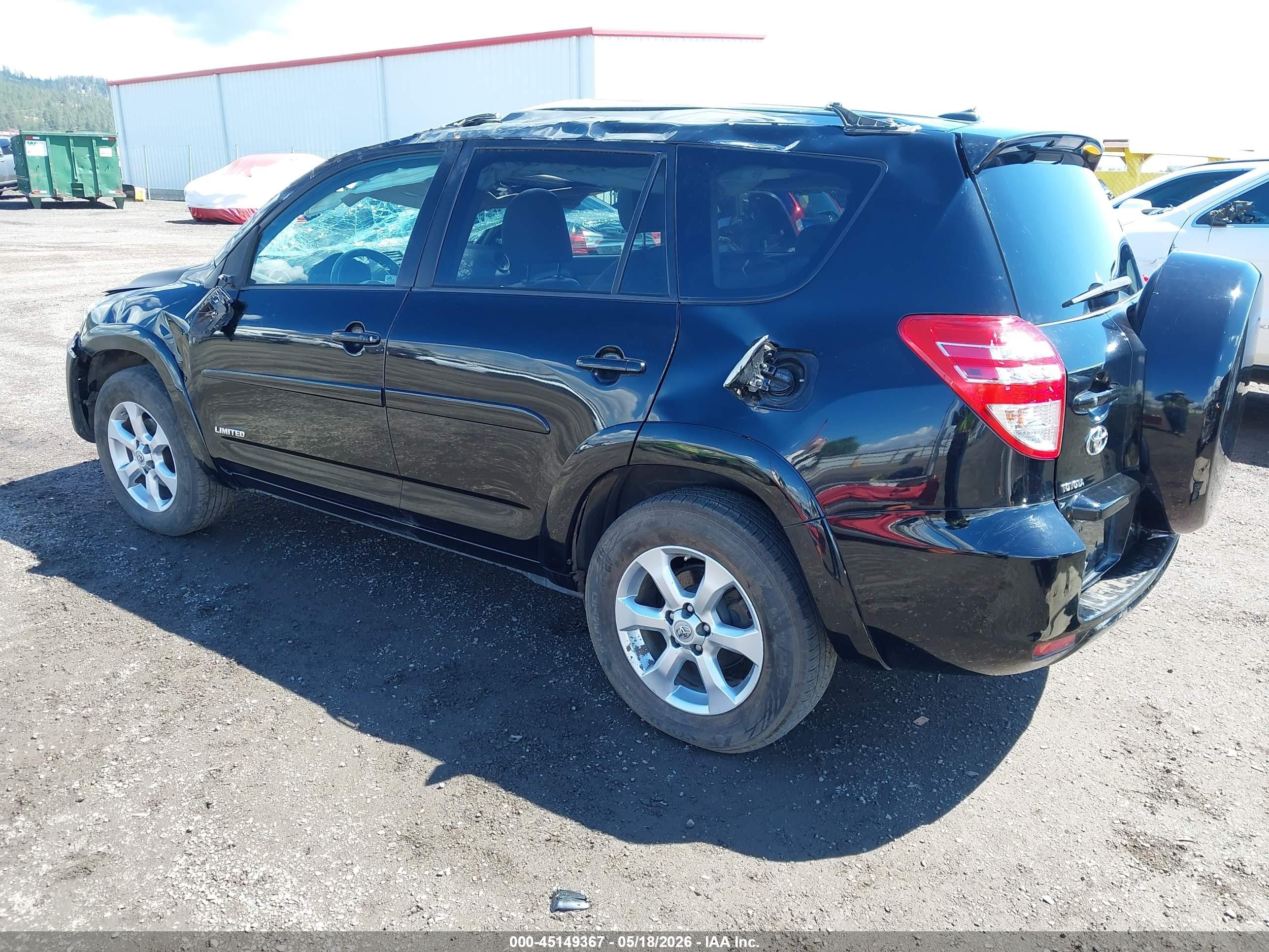 2009 Toyota Rav4 Limited V6 Black vin: 2T3BK31V19W012813