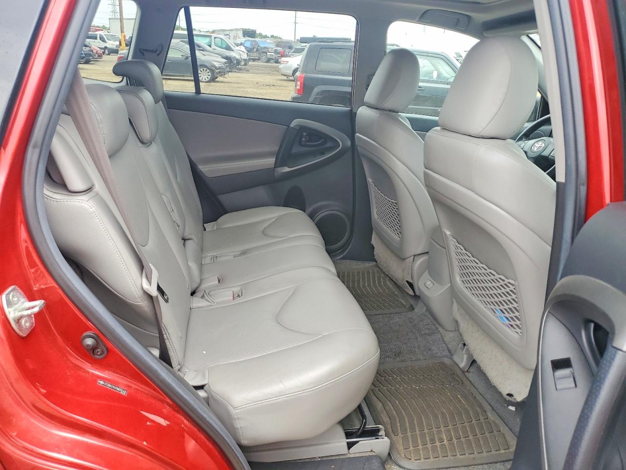 2009 Toyota Rav4 Limited Red vin: 2T3BK31V29W002405