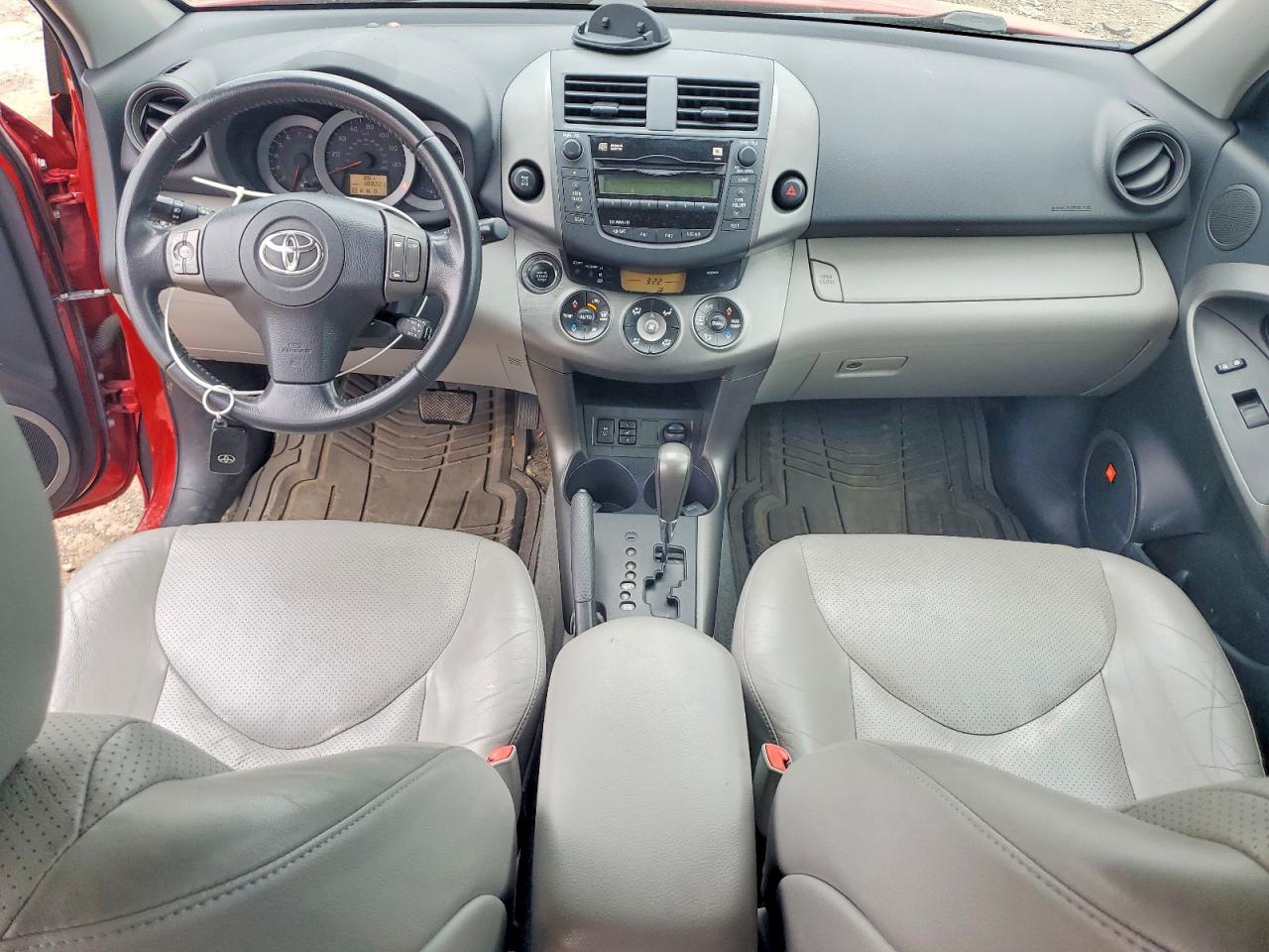 2009 Toyota Rav4 Limited Red vin: 2T3BK31V29W002405