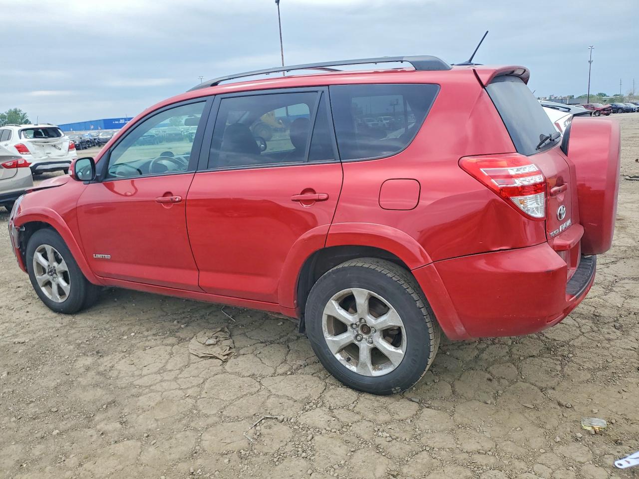 2009 Toyota Rav4 Limited Red vin: 2T3BK31V29W002405