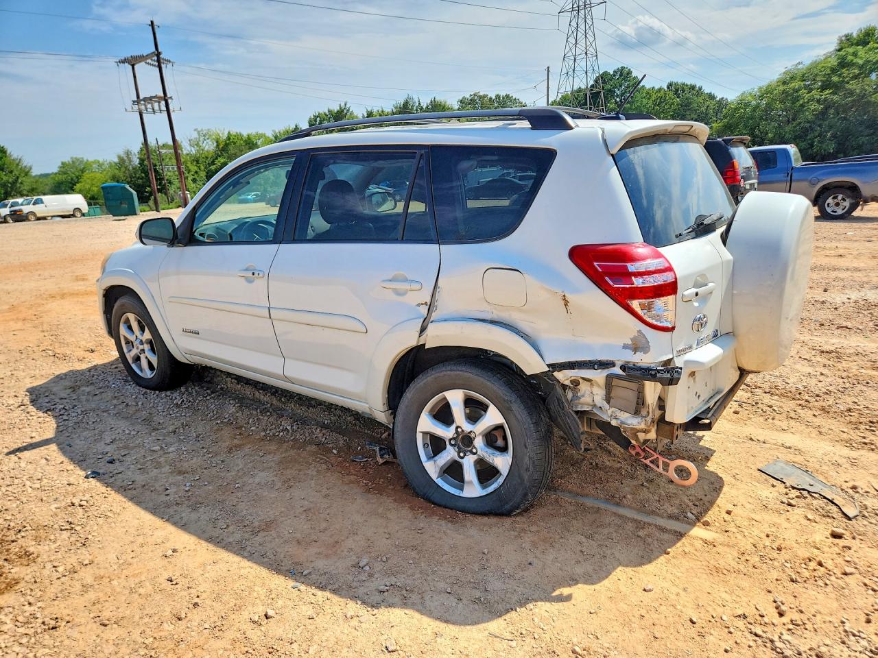 2009 Toyota Rav4 Limited Белый vin: 2T3BK31V29W004297