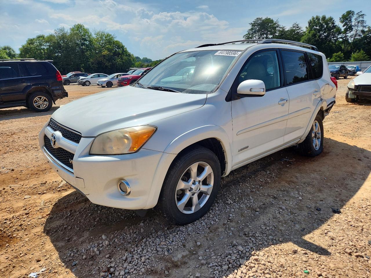 2009 Toyota Rav4 Limited White vin: 2T3BK31V29W004297