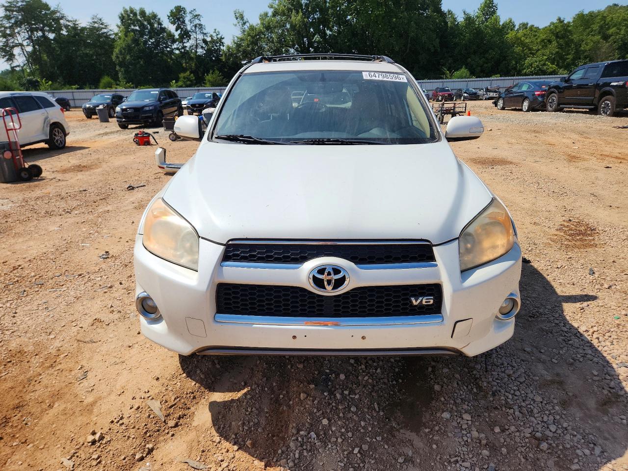 2009 Toyota Rav4 Limited Белый vin: 2T3BK31V29W004297