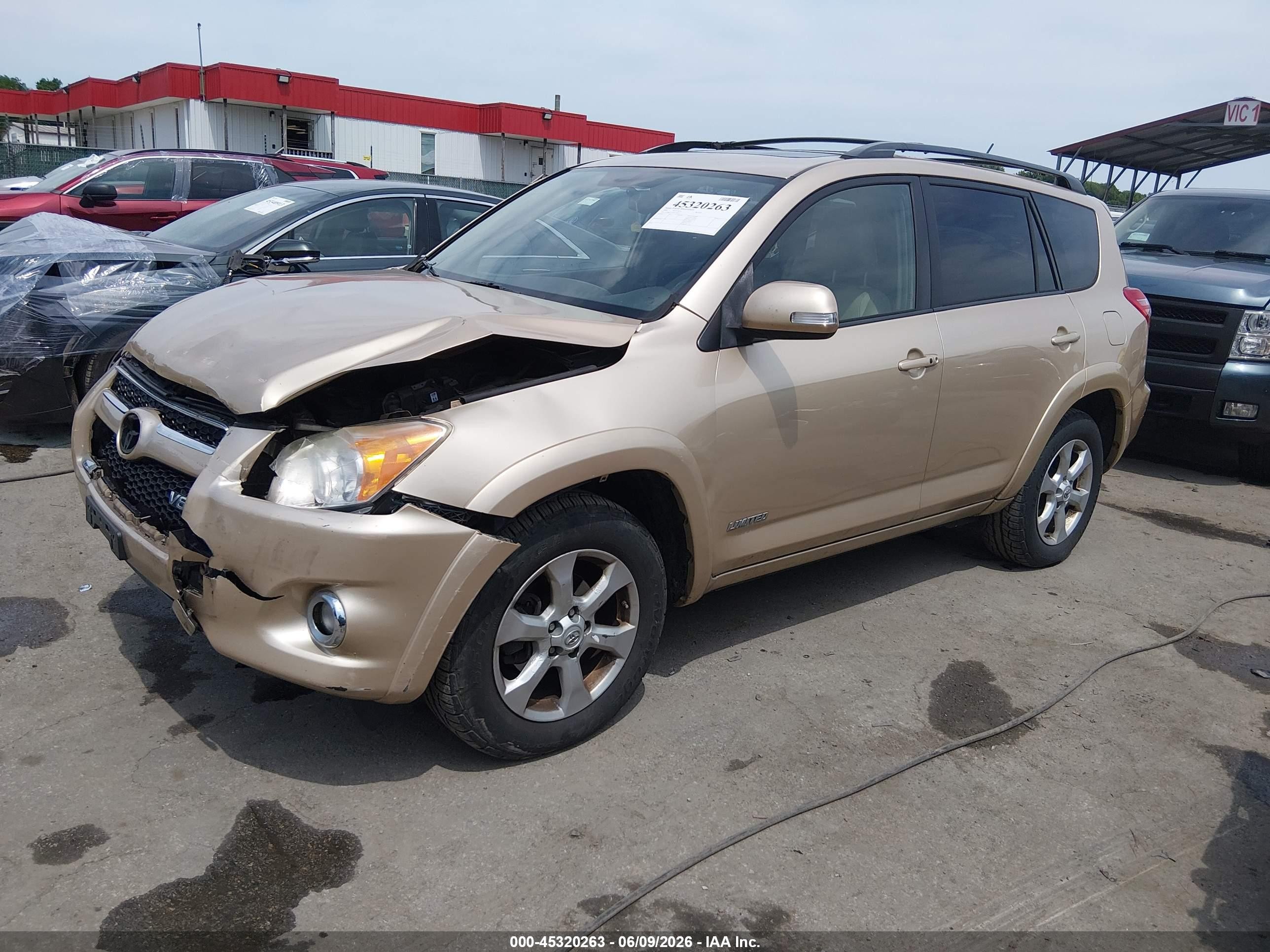 2009 Toyota Rav4 Limited V6 Gold vin: 2T3BK31V29W009533