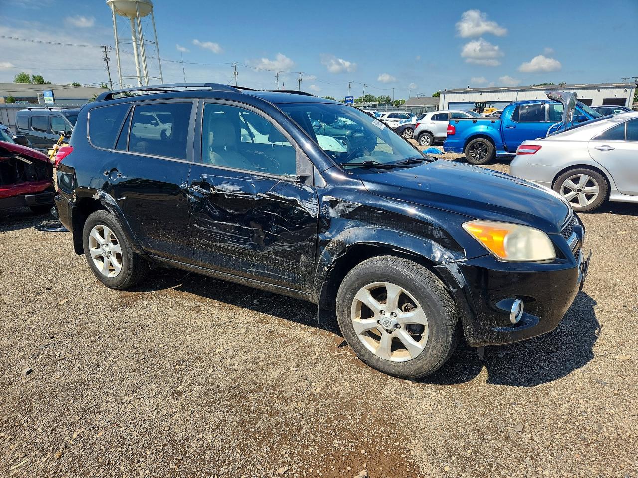 2009 Toyota Rav4 Limited Black vin: 2T3BK31V49W012918