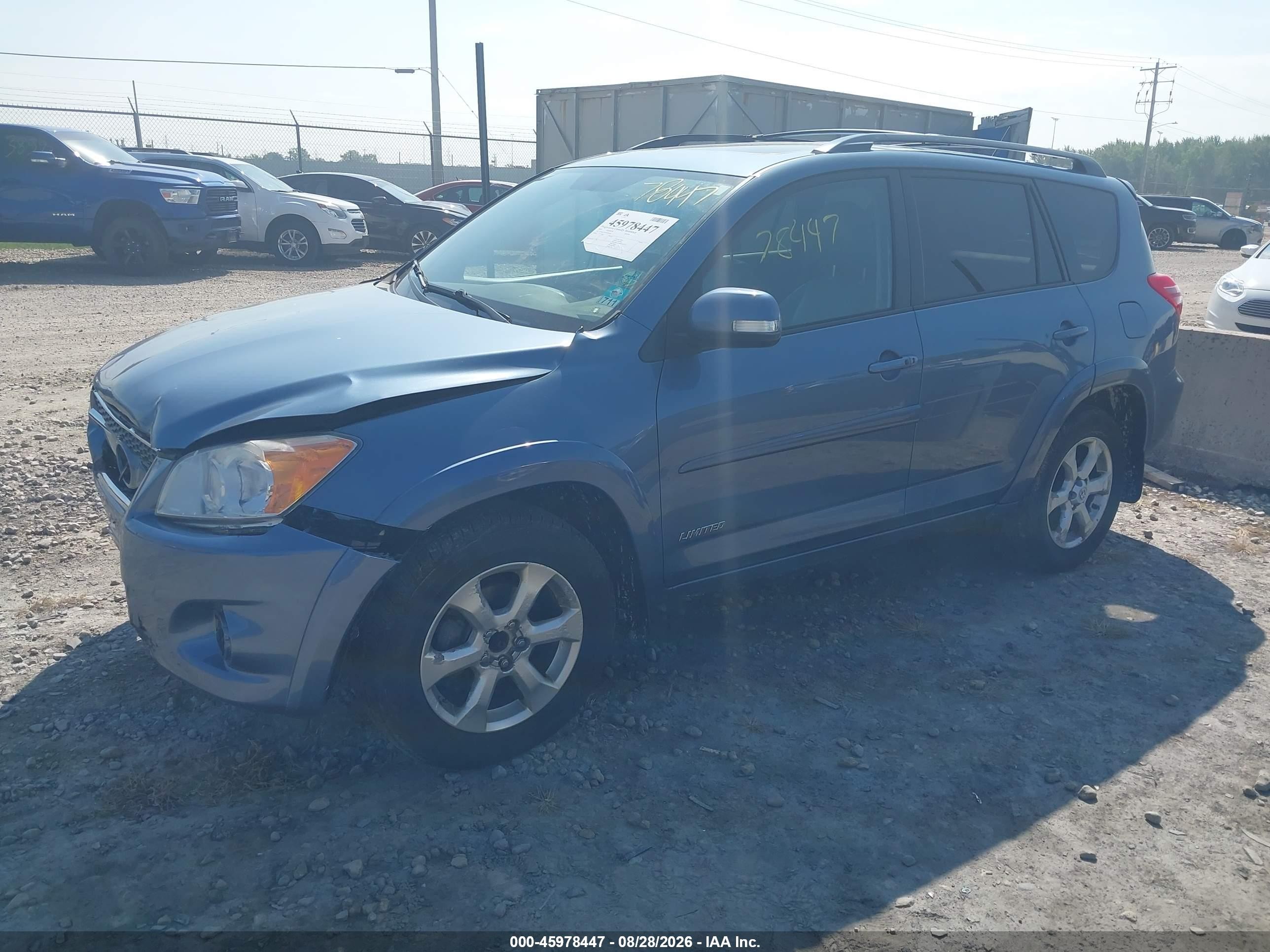 2009 Toyota Rav4 Limited V6 Blue vin: 2T3BK31V59W009946