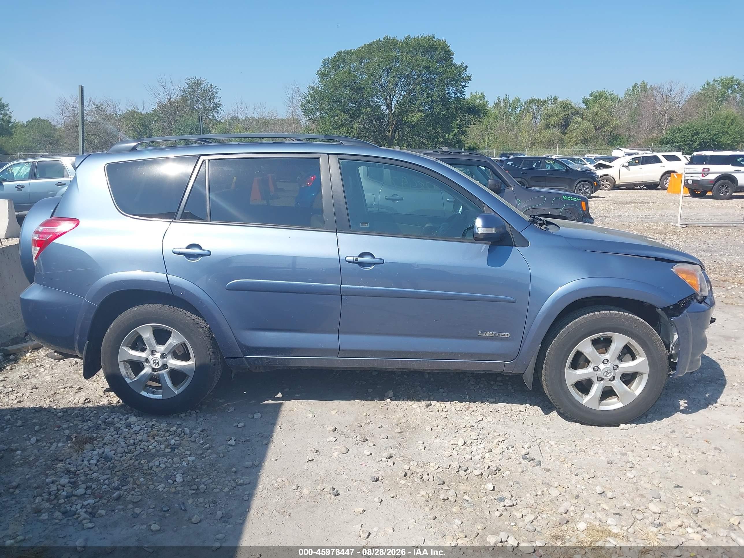 2009 Toyota Rav4 Limited V6 Blue vin: 2T3BK31V59W009946