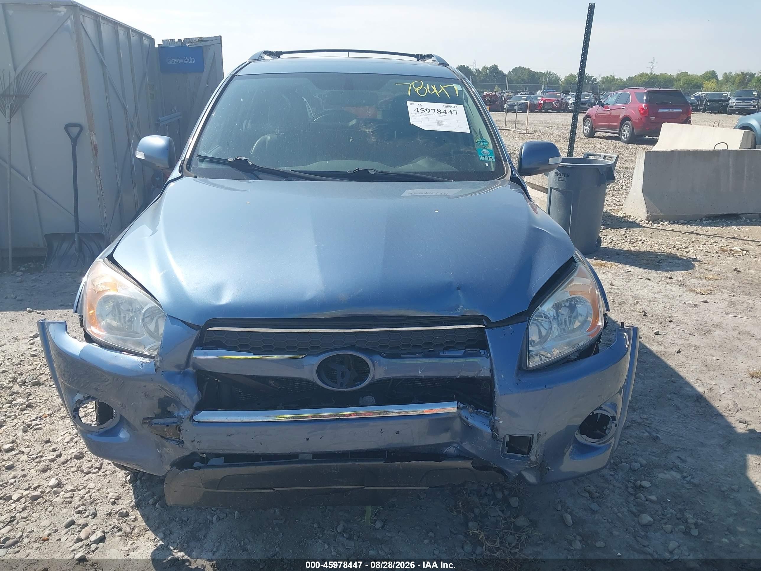 2009 Toyota Rav4 Limited V6 Blue vin: 2T3BK31V59W009946