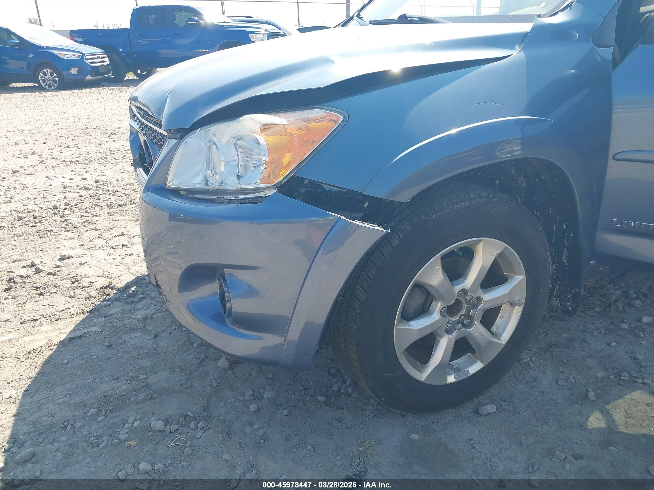 2009 Toyota Rav4 Limited V6 Blue vin: 2T3BK31V59W009946