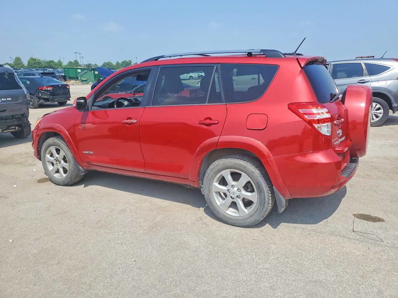 2009 Toyota Rav4 Limited Красный vin: 2T3BK31V79W003923