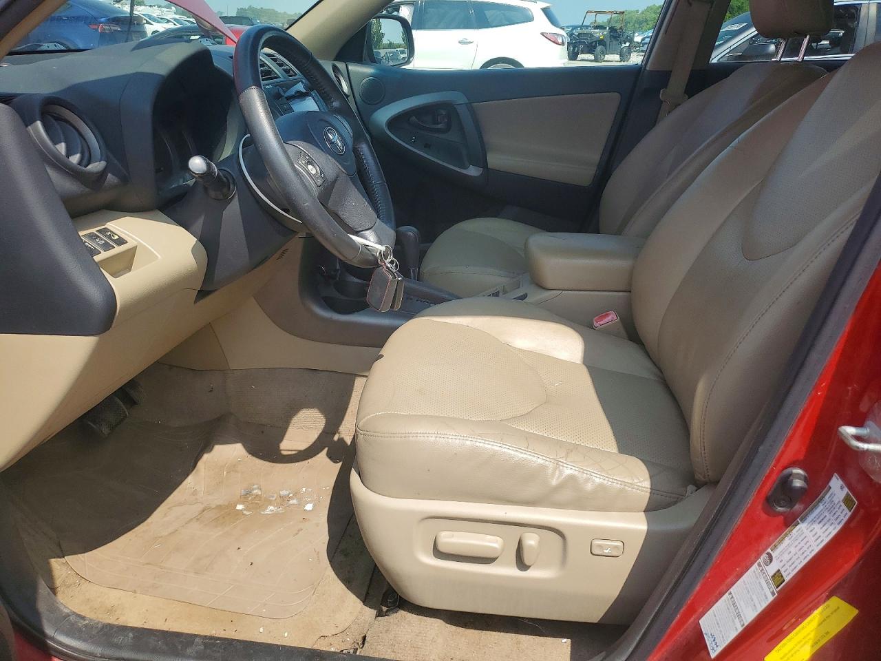 2009 Toyota Rav4 Limited Красный vin: 2T3BK31V79W003923