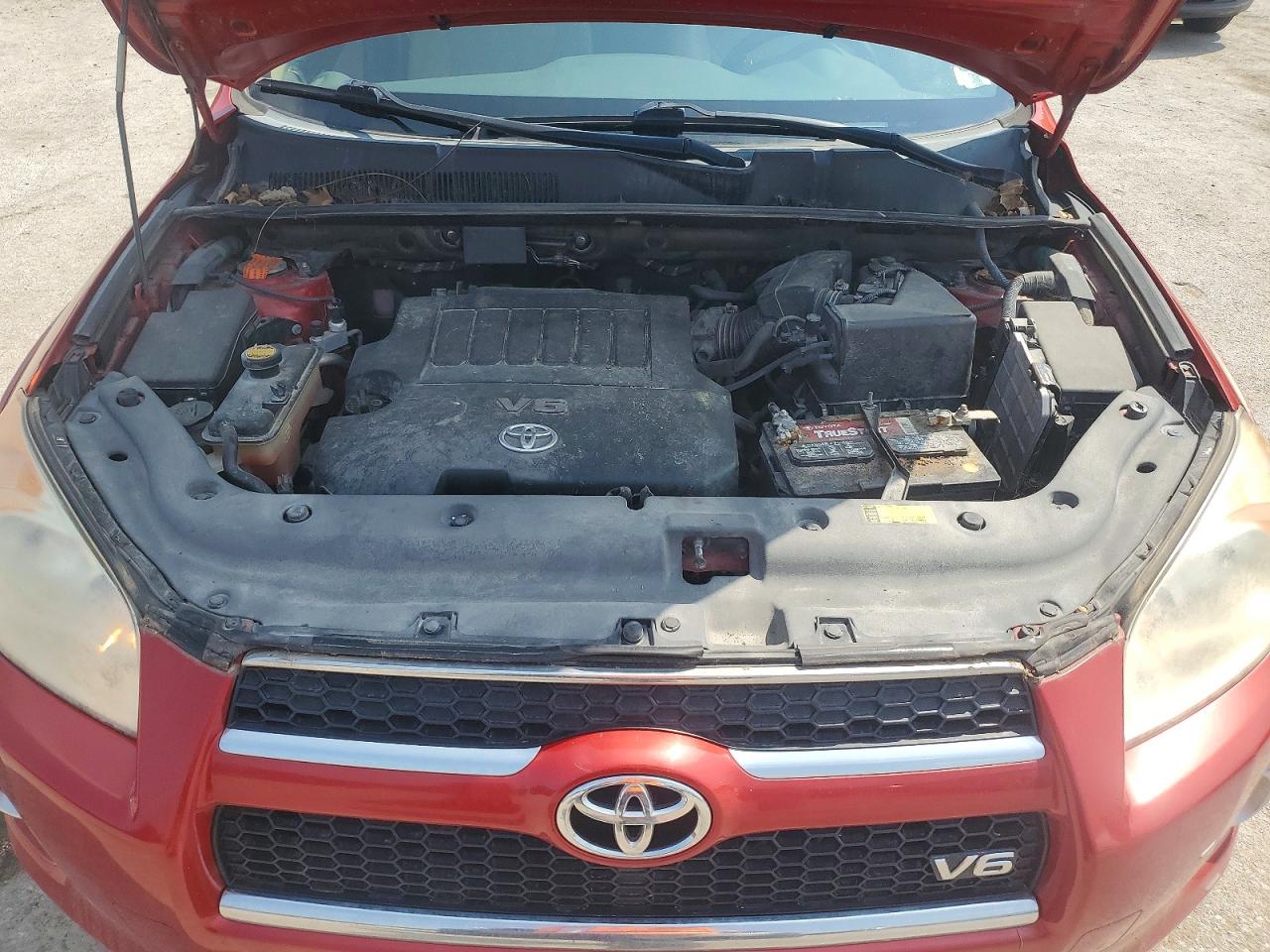 2009 Toyota Rav4 Limited Красный vin: 2T3BK31V79W003923