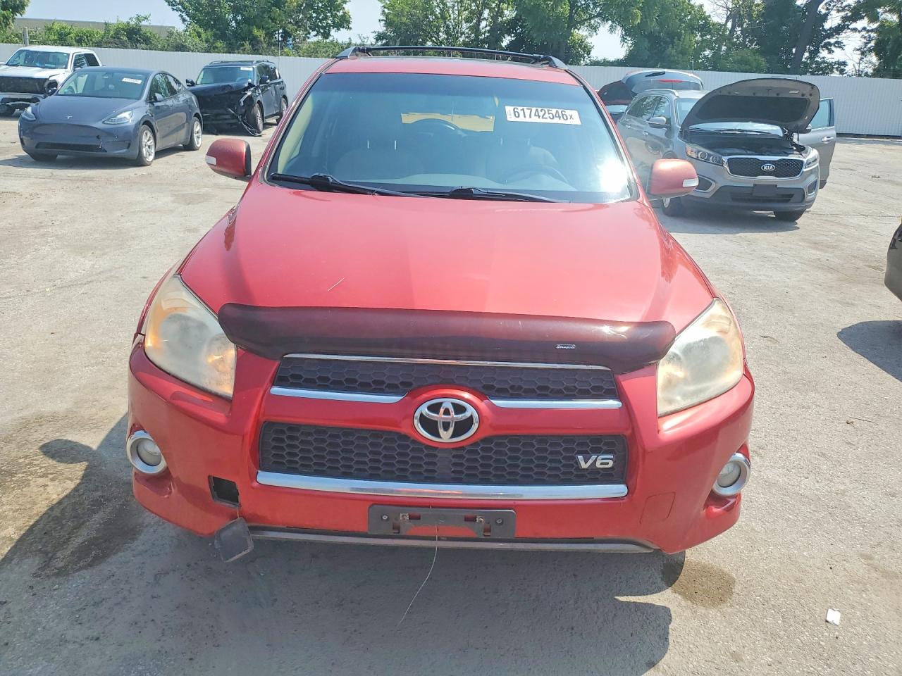 2009 Toyota Rav4 Limited Красный vin: 2T3BK31V79W003923