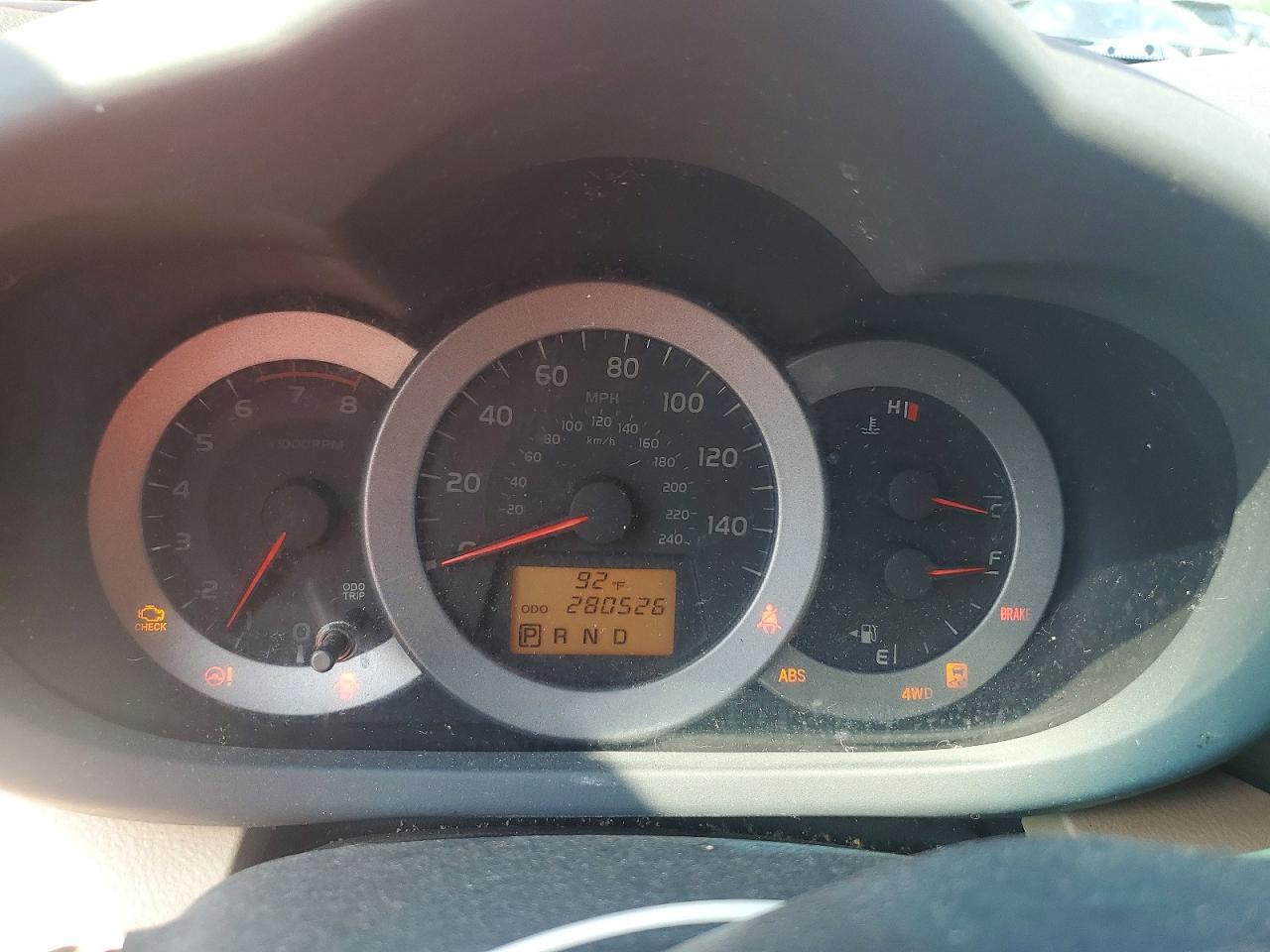 2009 Toyota Rav4 Limited Красный vin: 2T3BK31V79W003923
