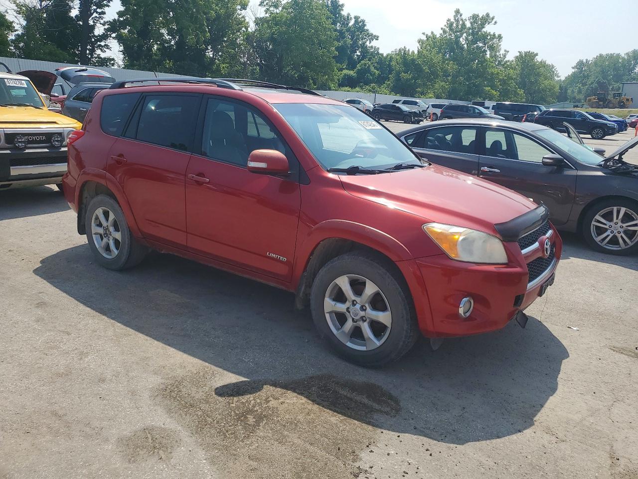 2009 Toyota Rav4 Limited Красный vin: 2T3BK31V79W003923
