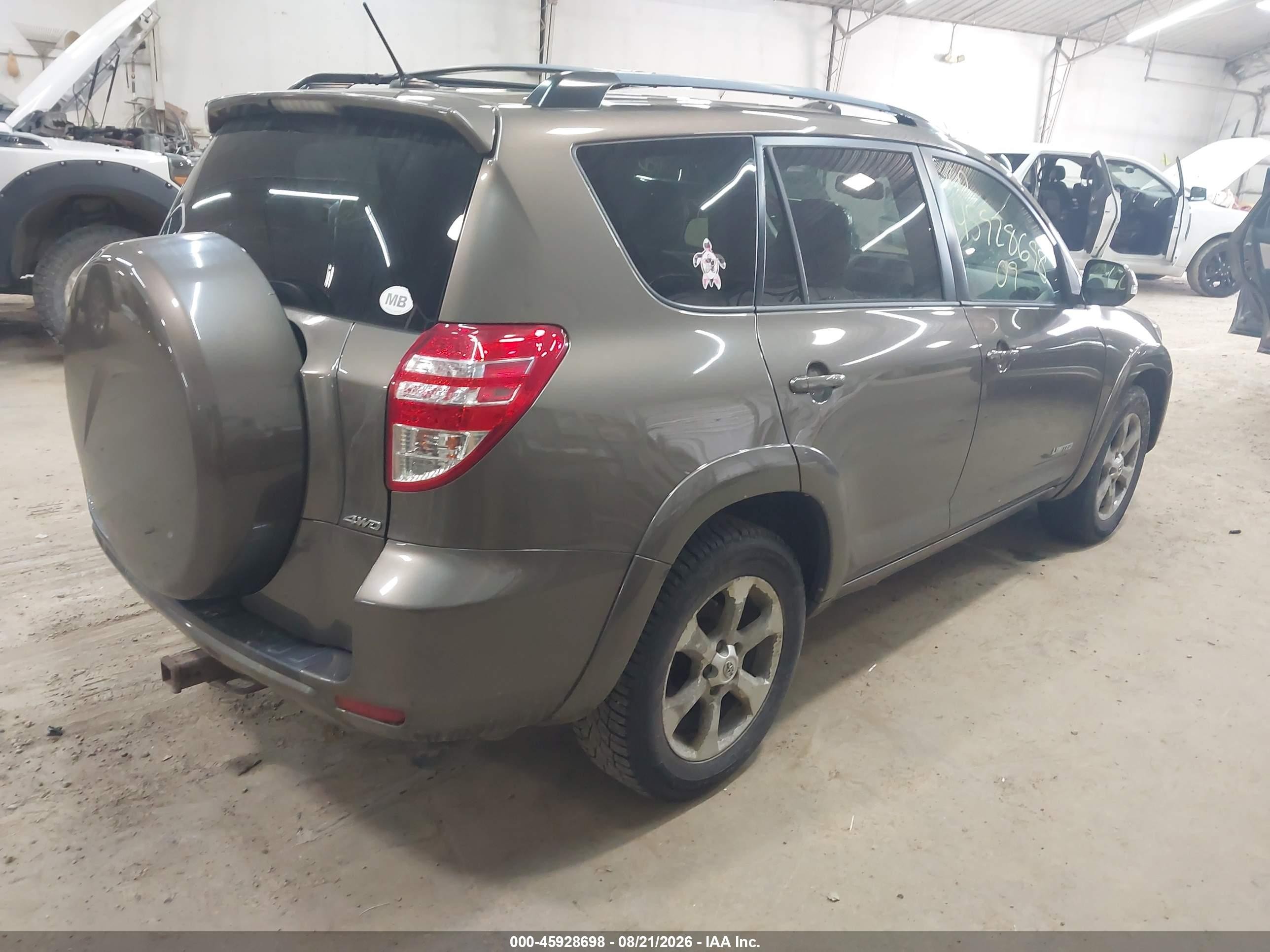 2009 Toyota Rav4 Limited V6 Tan vin: 2T3BK31V99W005530