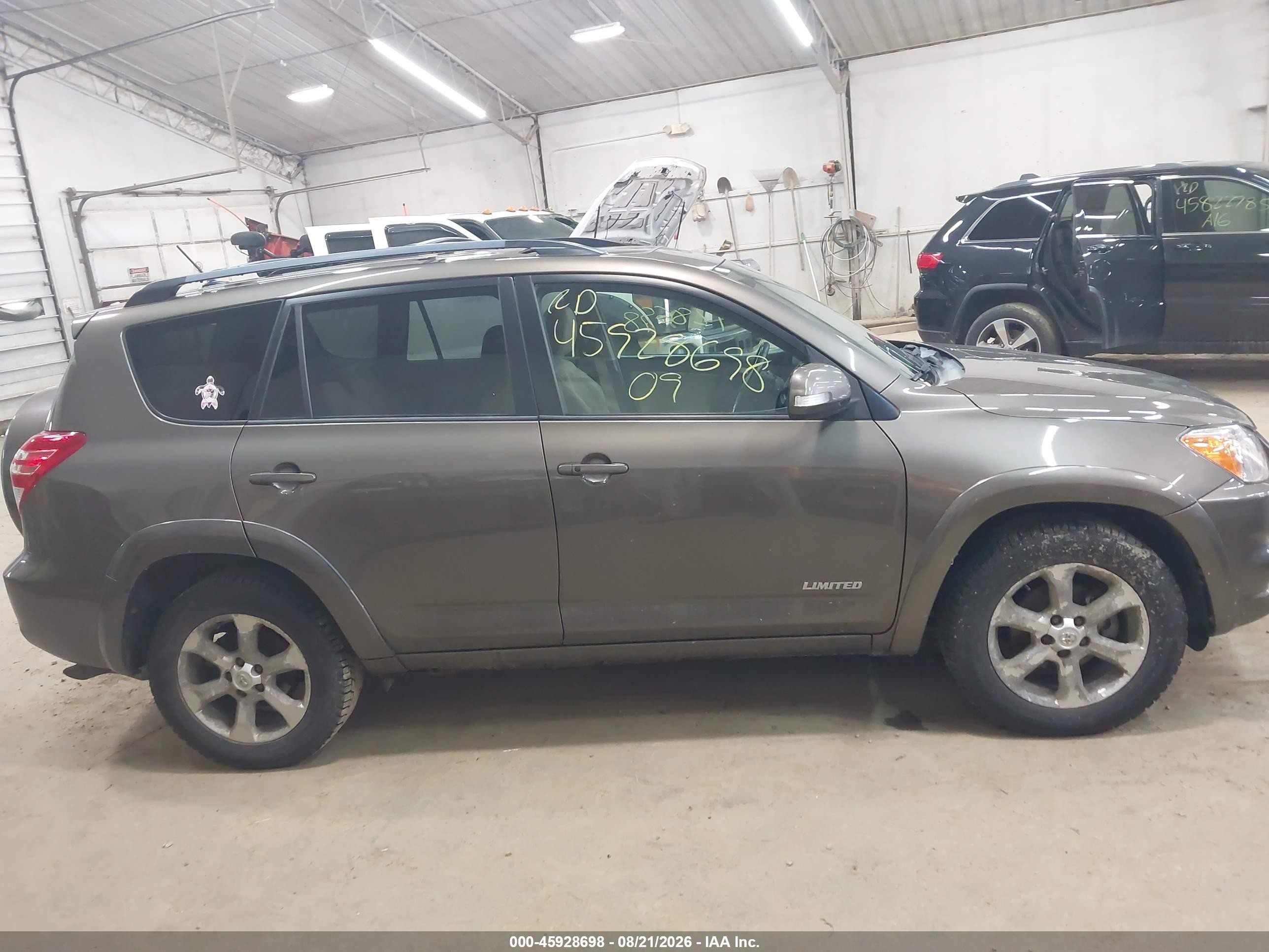 2009 Toyota Rav4 Limited V6 Tan vin: 2T3BK31V99W005530