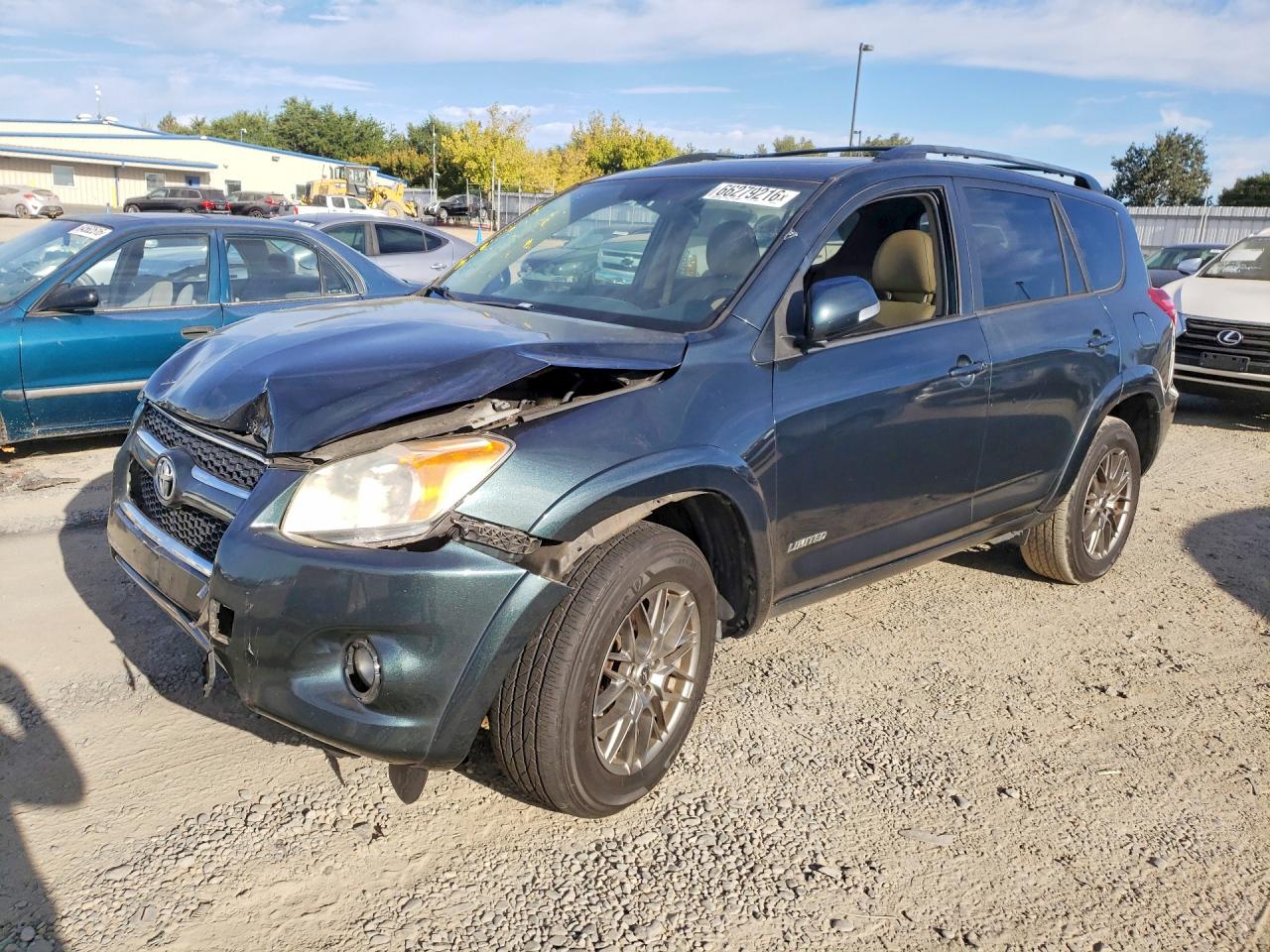 2009 Toyota Rav4 Limited Green vin: 2T3BK31VX9W002605