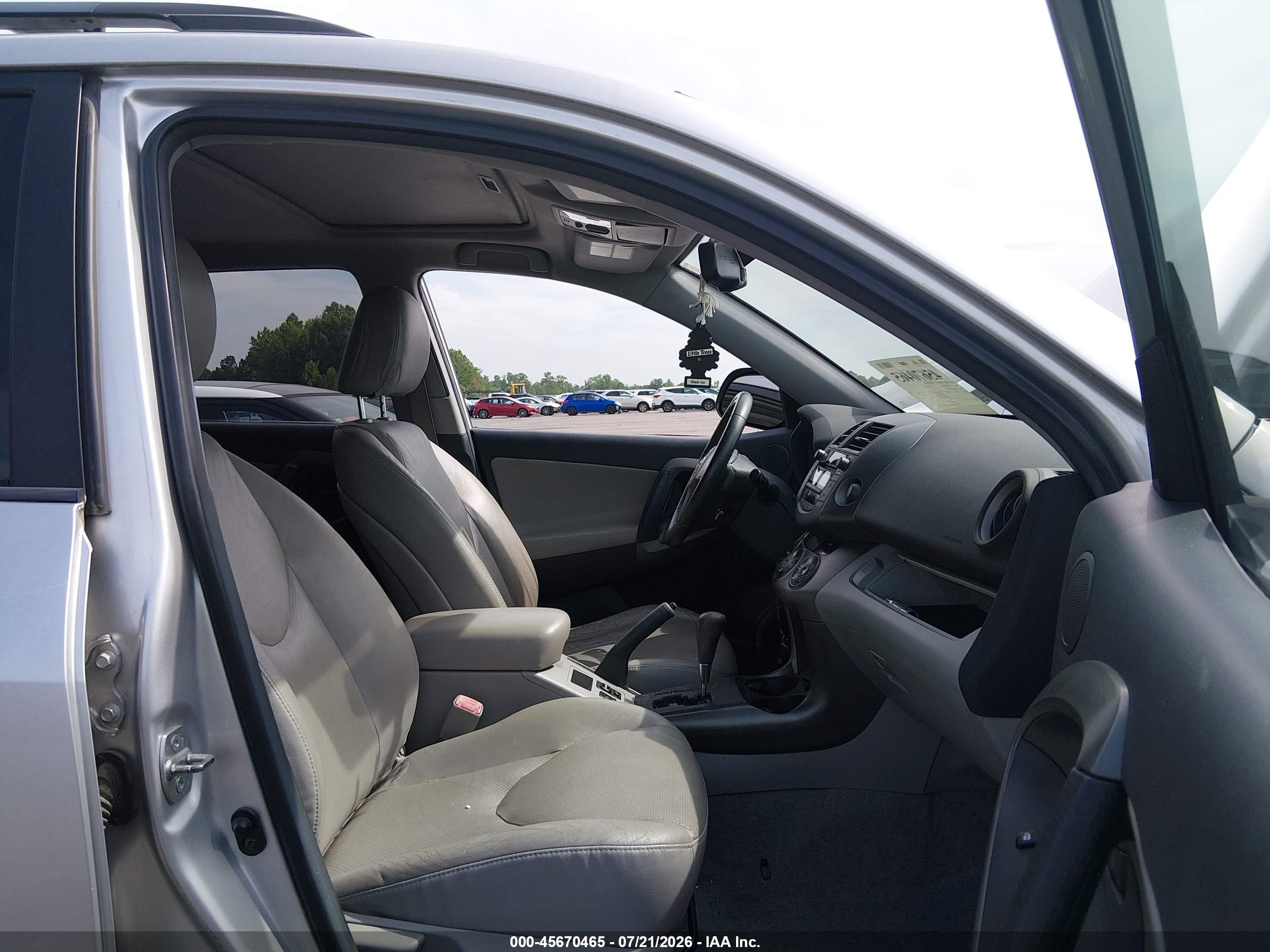 2009 Toyota Rav4 Limited V6 Silver vin: 2T3BK31VX9W009635