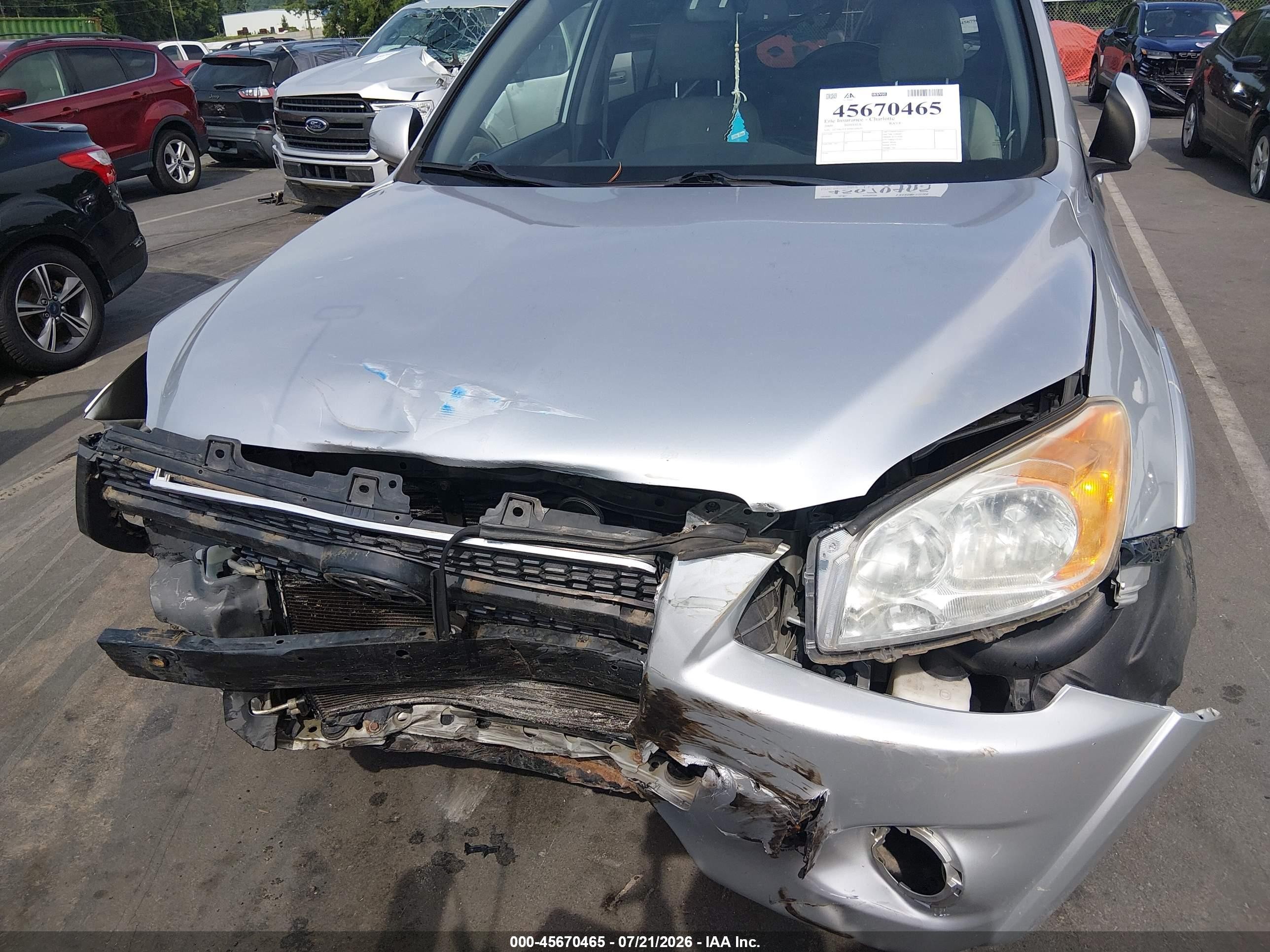2009 Toyota Rav4 Limited V6 Silver vin: 2T3BK31VX9W009635