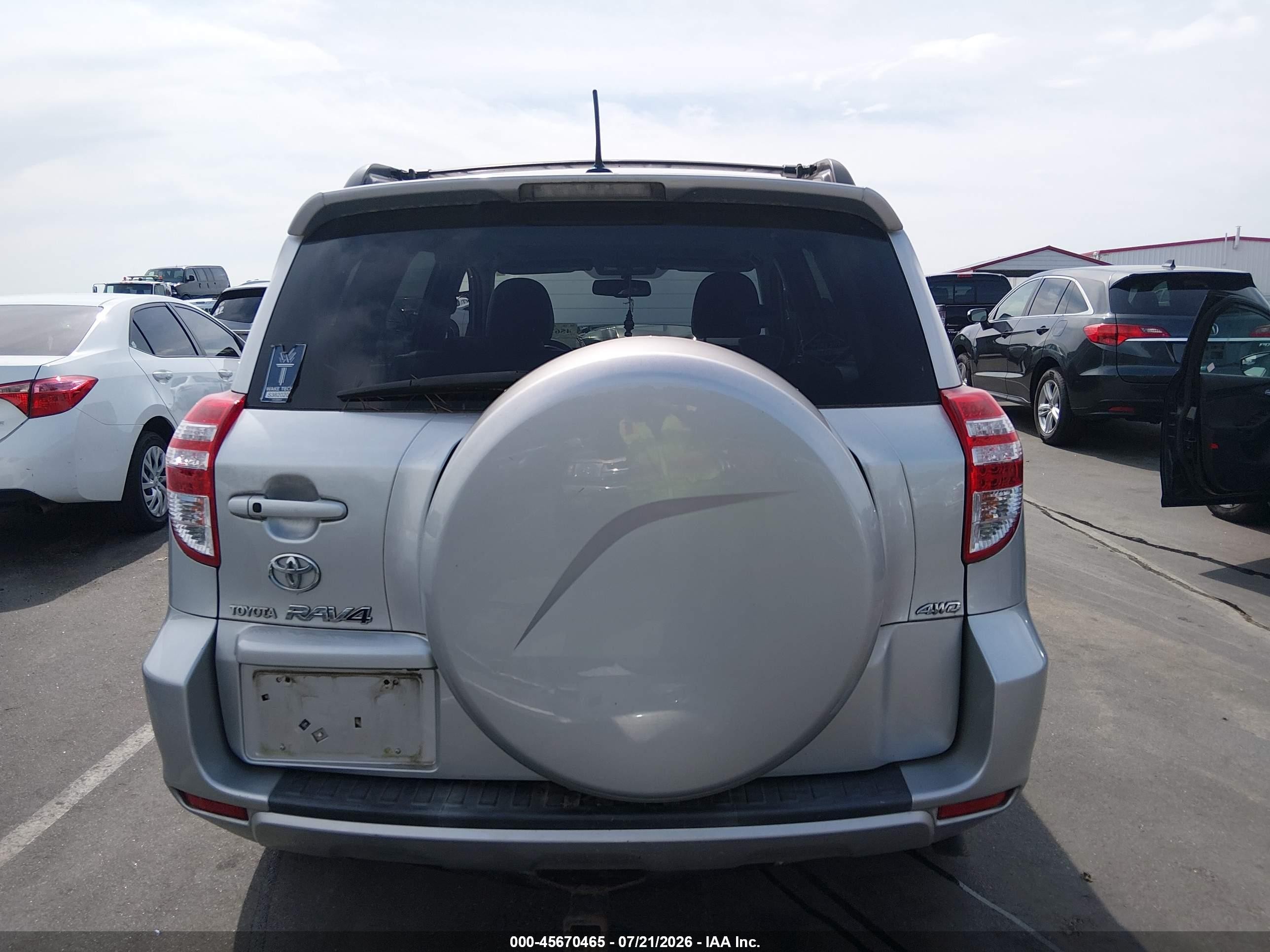 2009 Toyota Rav4 Limited V6 Silver vin: 2T3BK31VX9W009635
