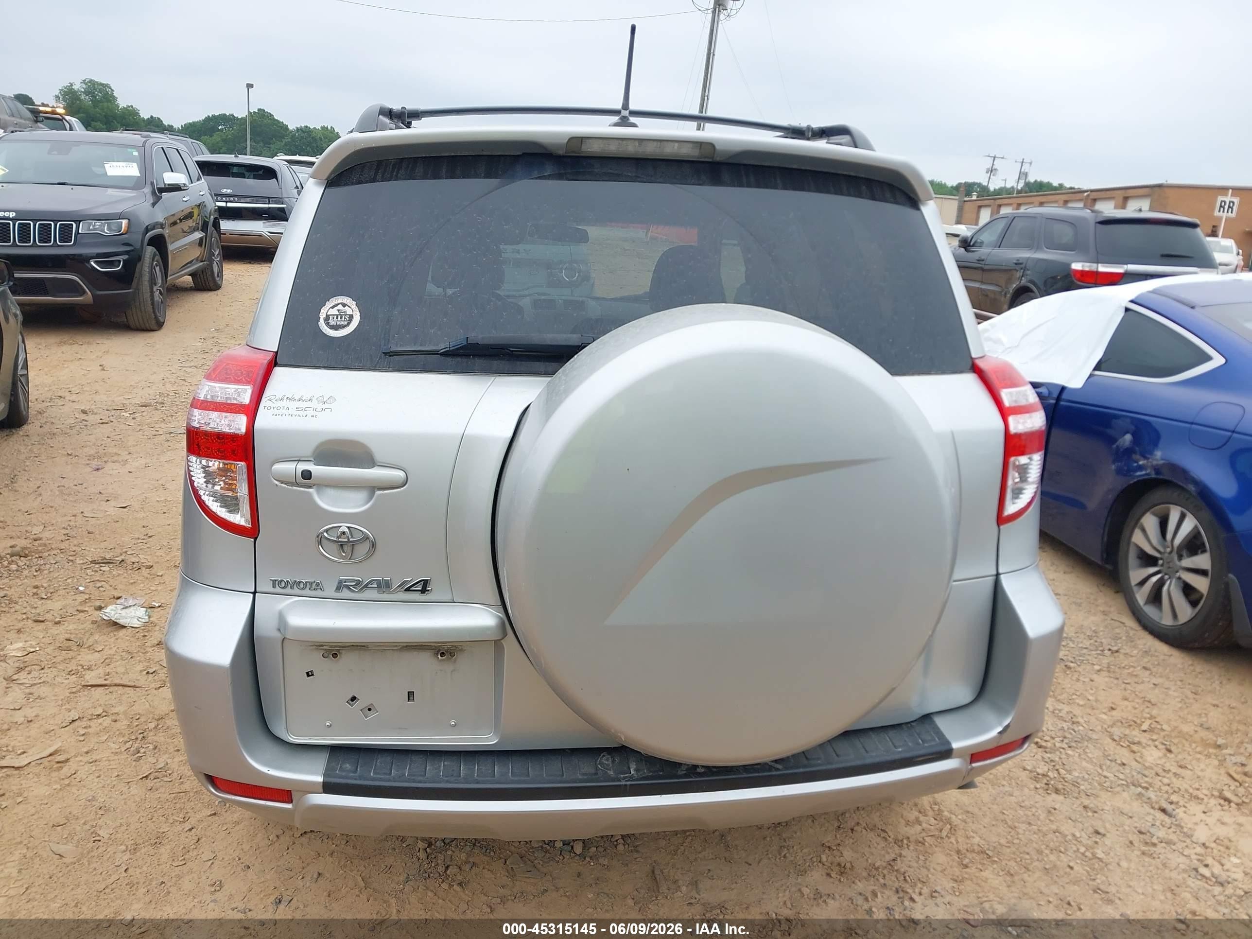 2009 Toyota Rav4 Limited V6 Silver vin: 2T3BK31VX9W013507