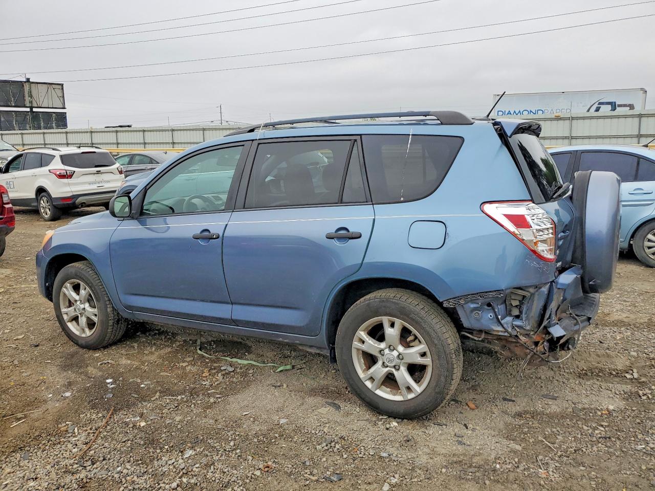 2009 Toyota Rav4 Base Blue vin: 2T3BK33V69W013341