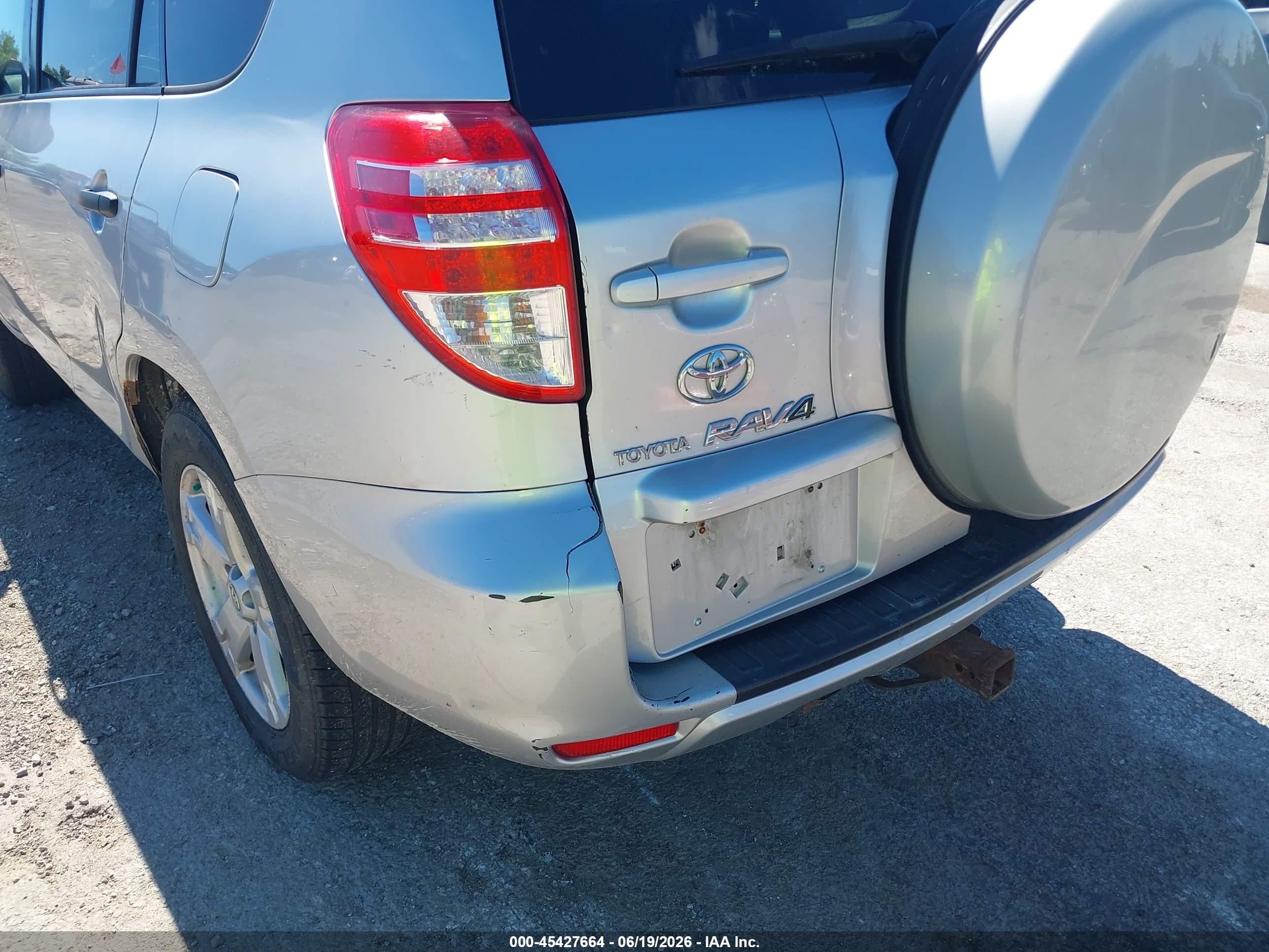 2009 Toyota Rav4 Base V6 Silver vin: 2T3BK33V89W003863