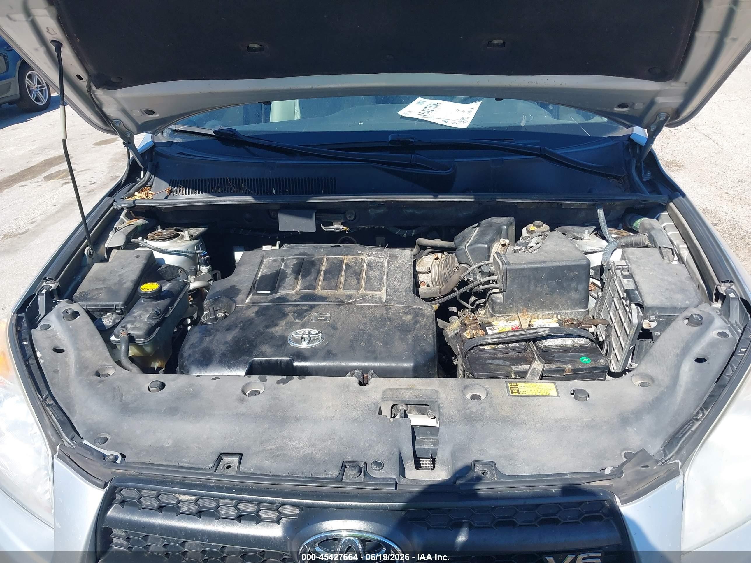 2009 Toyota Rav4 Base V6 Silver vin: 2T3BK33V89W003863