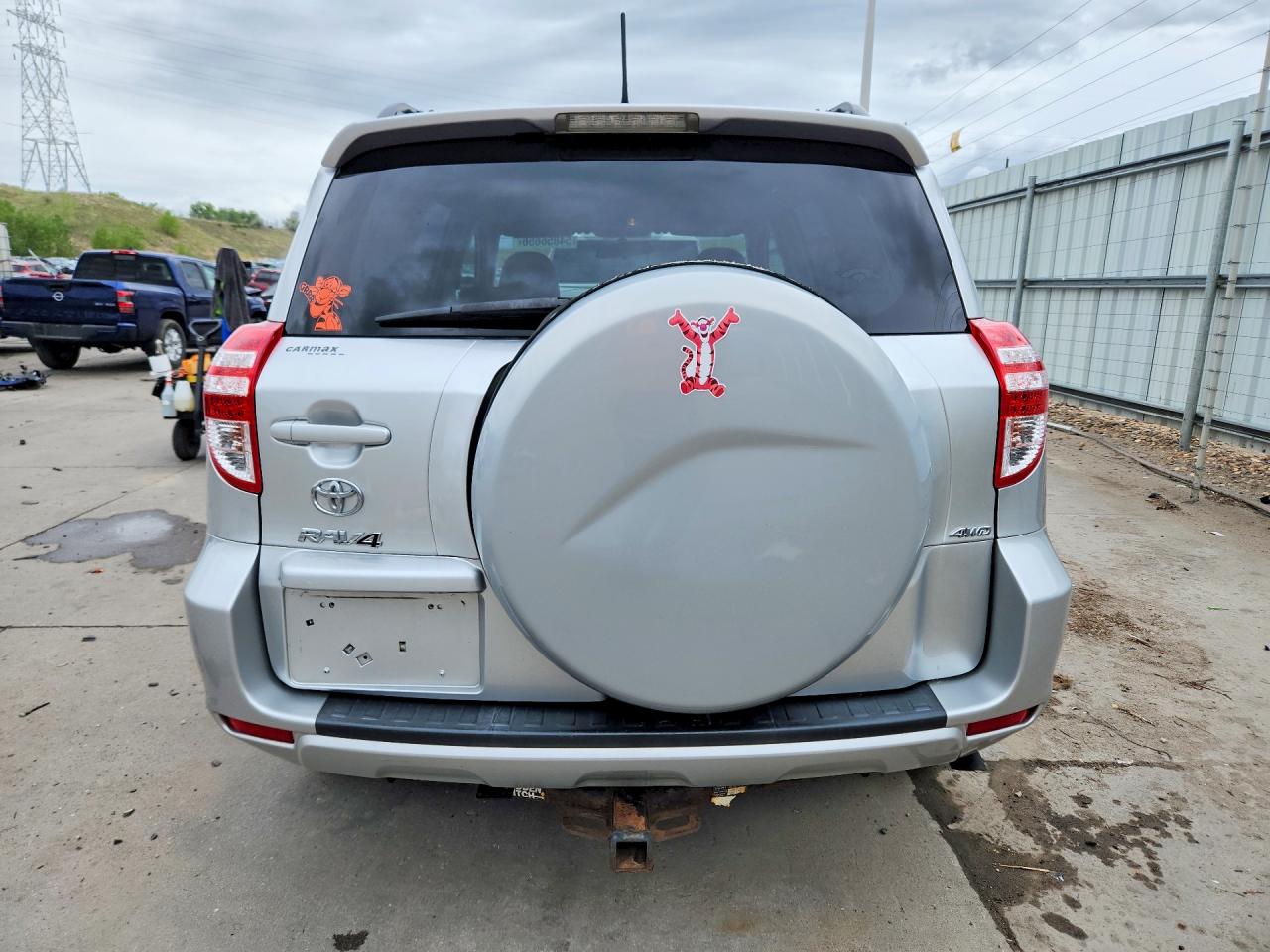 2011 Toyota Rav4 Base Серебряный vin: 2T3BK4DV0BW040965
