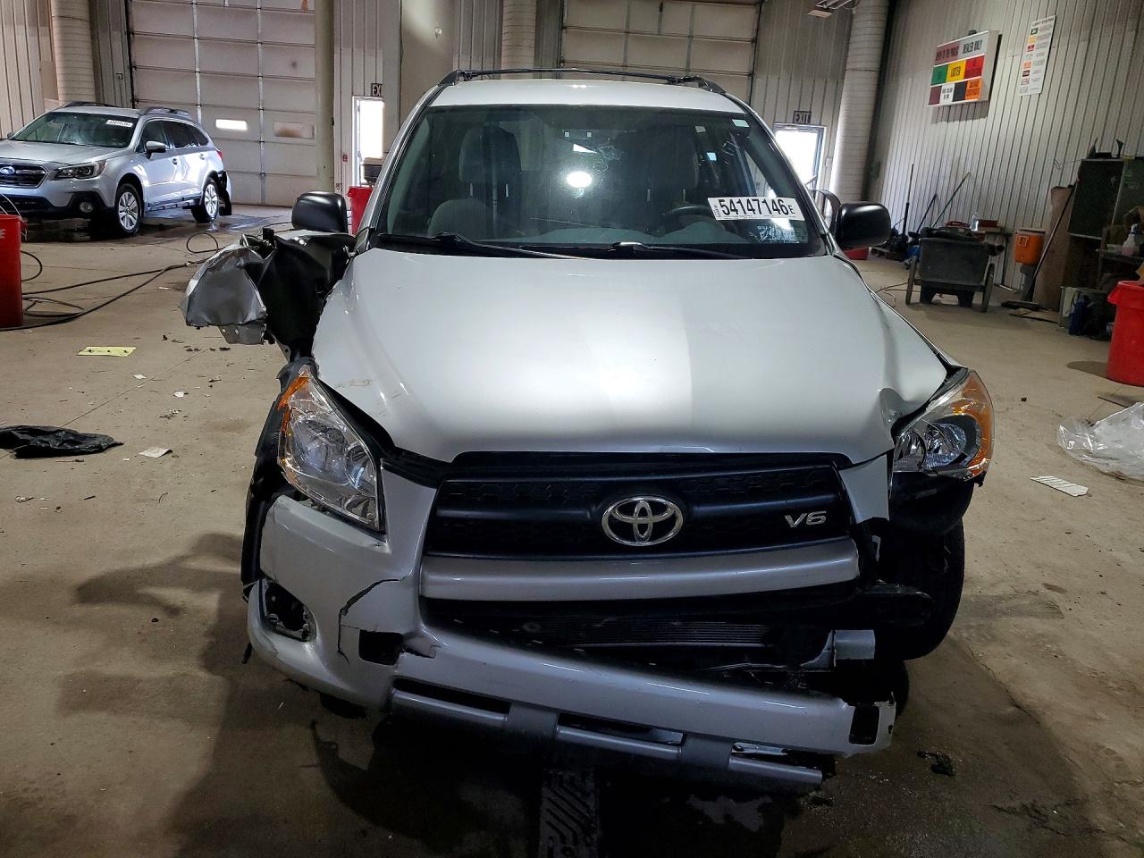 2012 Toyota Rav4 Base White vin: 2T3BK4DV0CW085051
