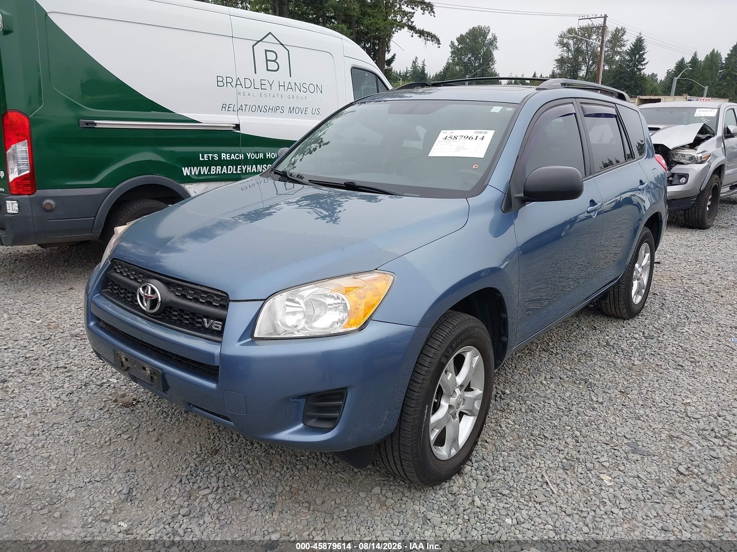 2011 Toyota Rav4 Base V6 Blue vin: 2T3BK4DV1BW050467