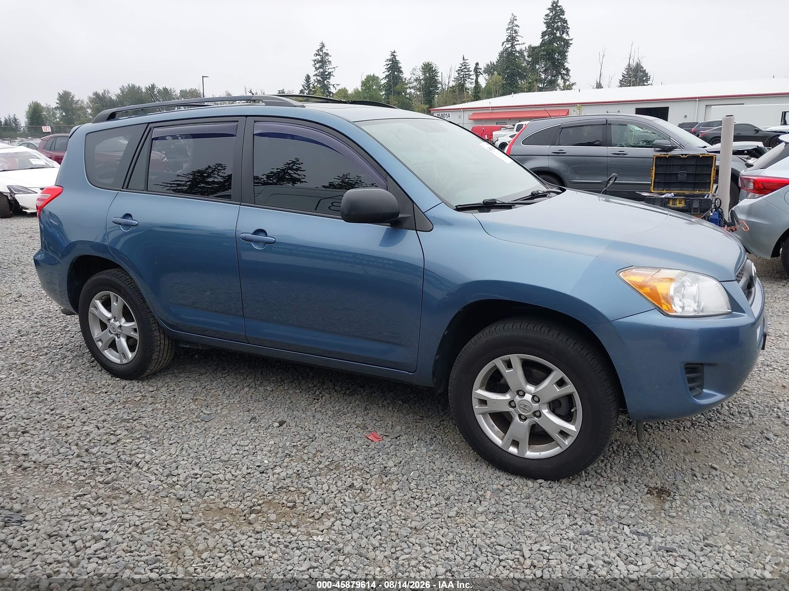 2011 Toyota Rav4 Base V6 Blue vin: 2T3BK4DV1BW050467
