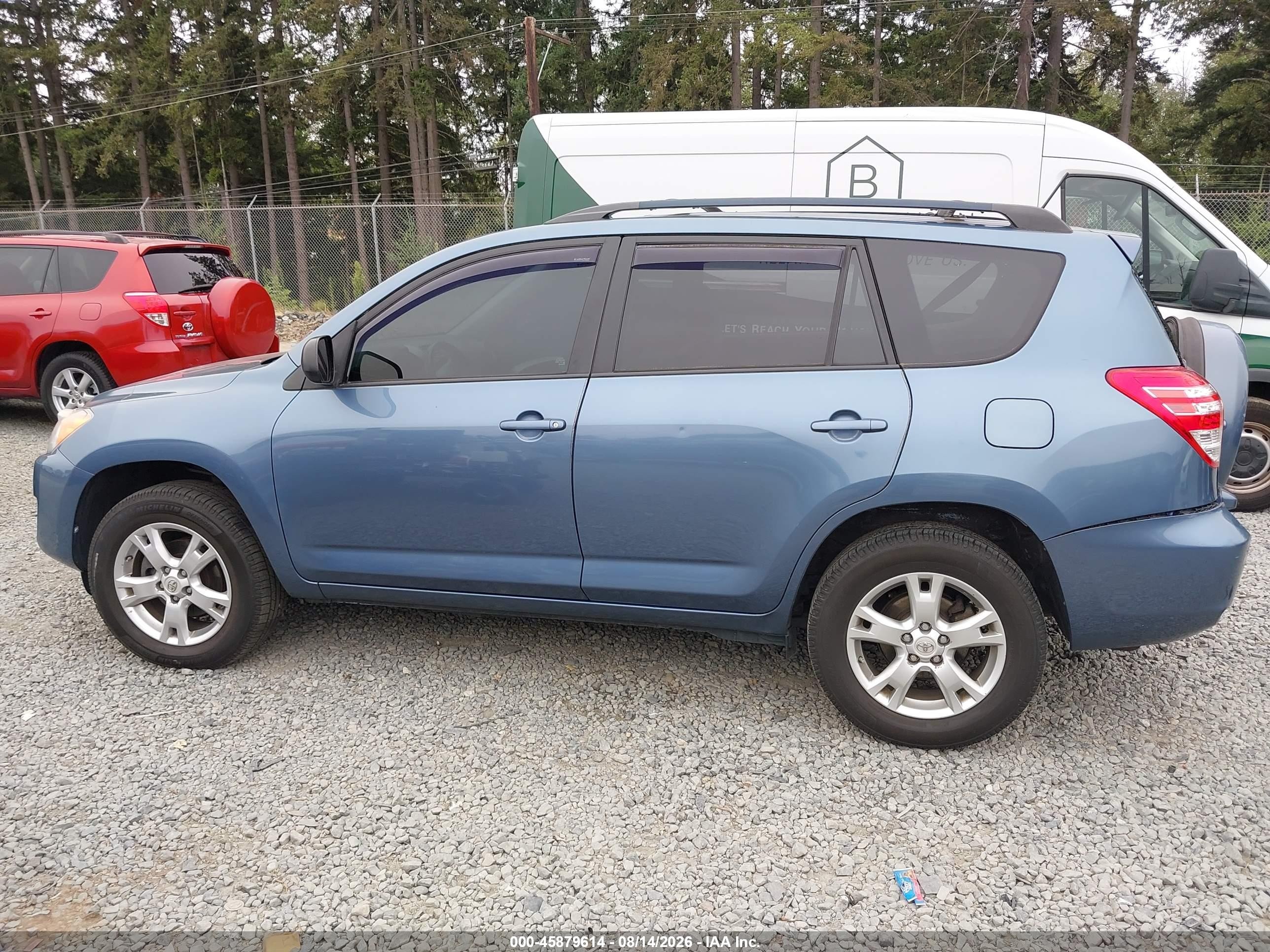 2011 Toyota Rav4 Base V6 Blue vin: 2T3BK4DV1BW050467