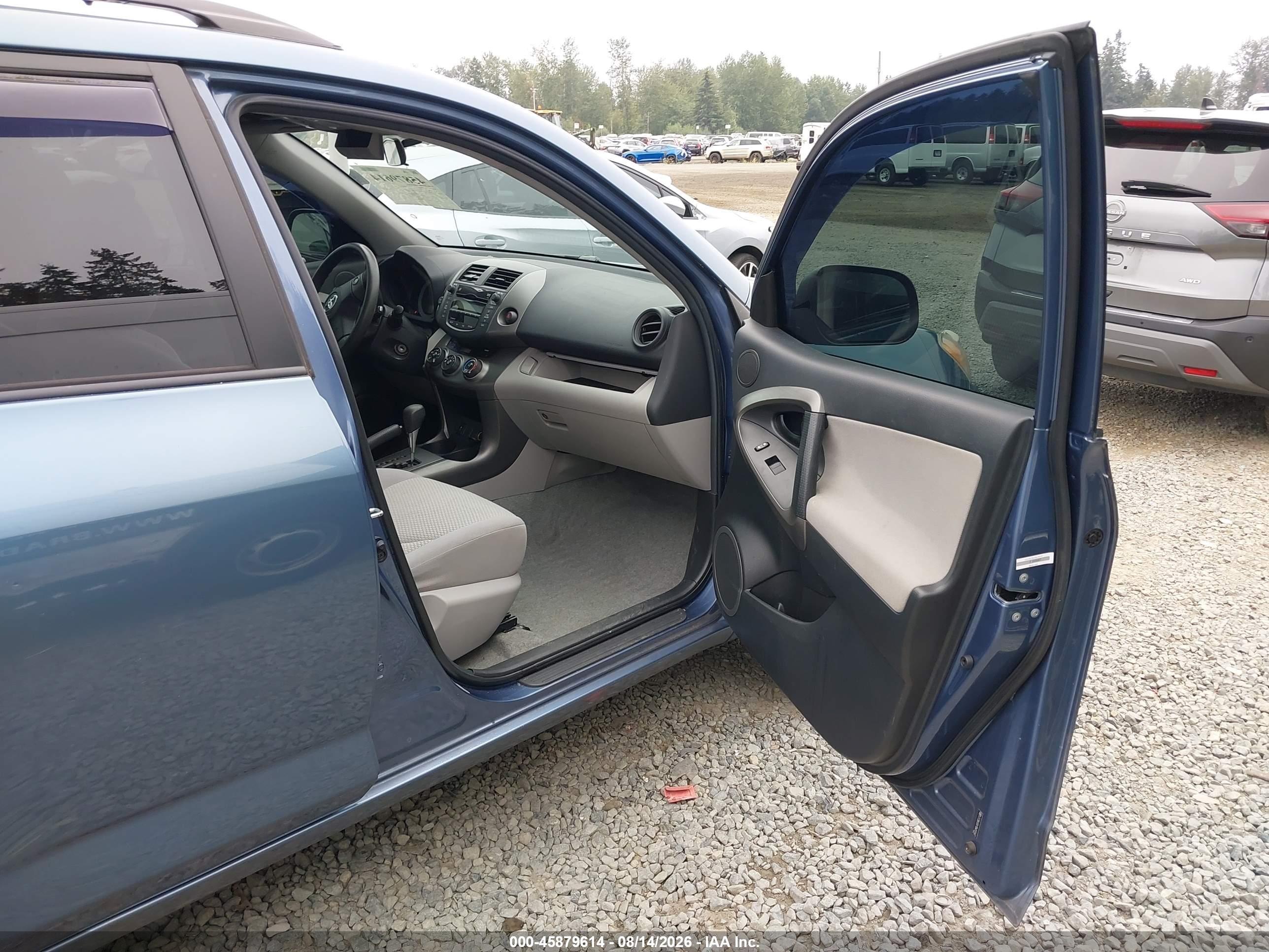 2011 Toyota Rav4 Base V6 Blue vin: 2T3BK4DV1BW050467