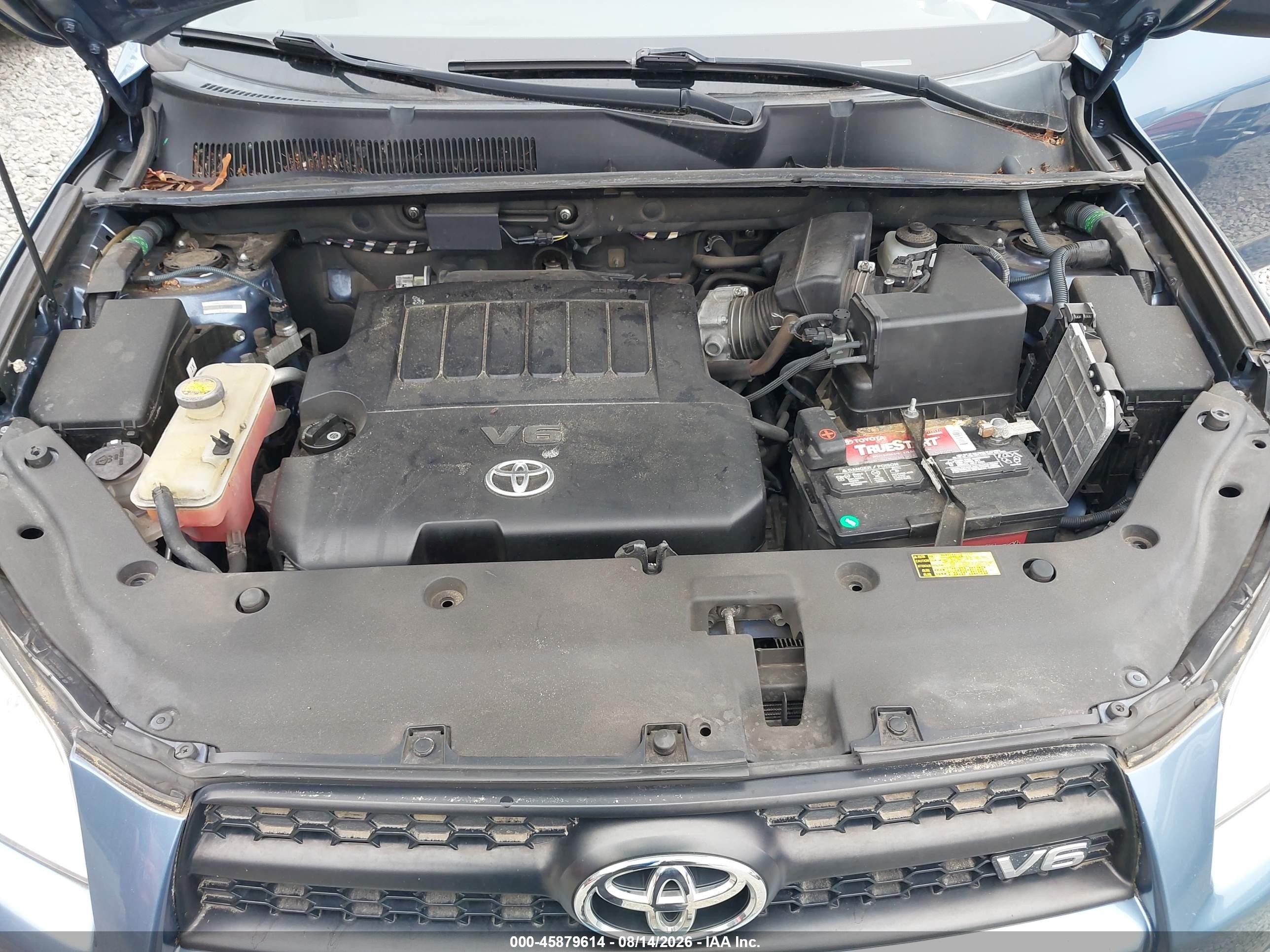 2011 Toyota Rav4 Base V6 Blue vin: 2T3BK4DV1BW050467