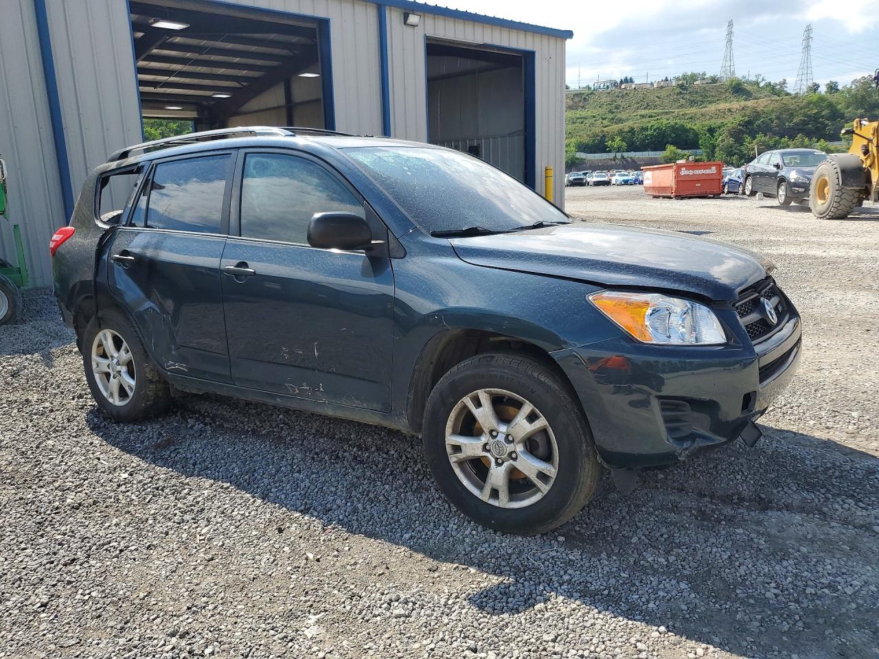 2011 Toyota Rav4 Base Зеленый vin: 2T3BK4DV1BW053272