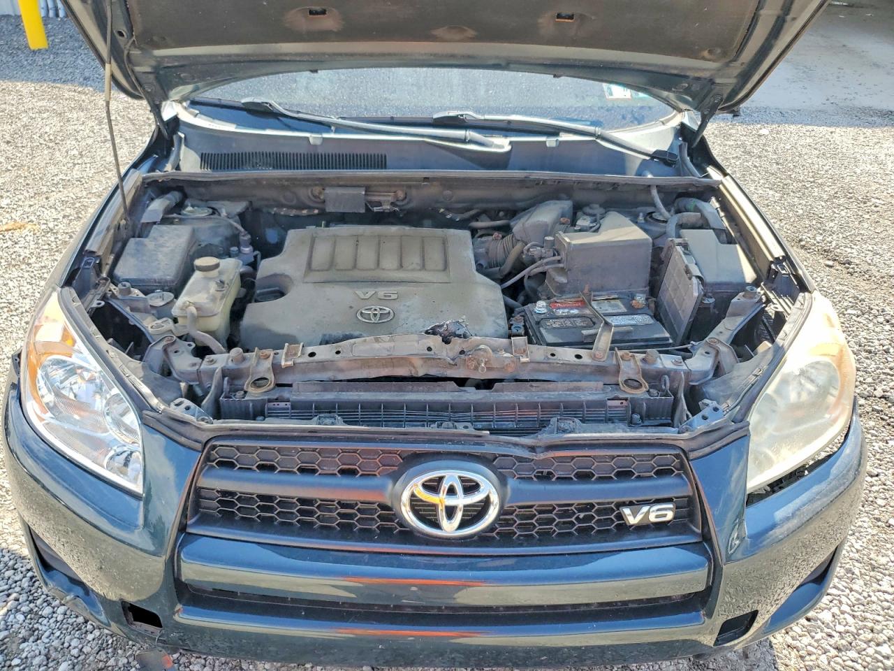 2011 Toyota Rav4 Base Зеленый vin: 2T3BK4DV1BW053272