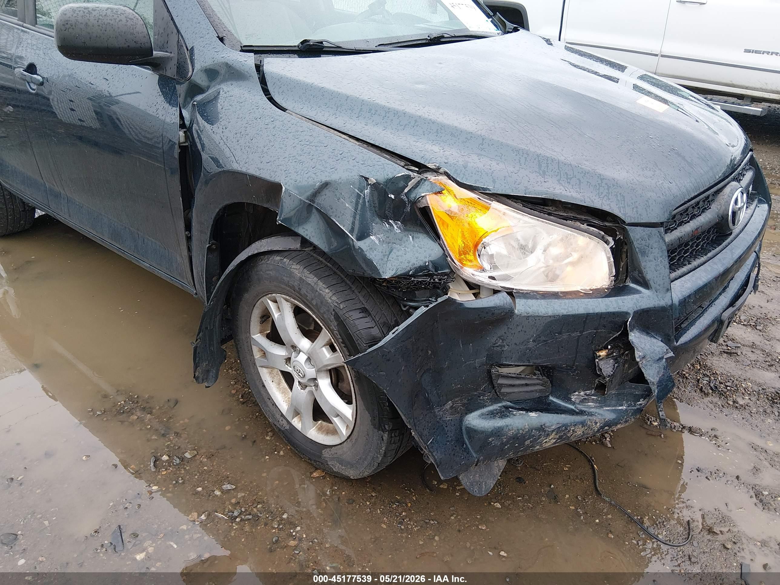 2011 Toyota Rav4 Base V6 Blue vin: 2T3BK4DV1BW061100