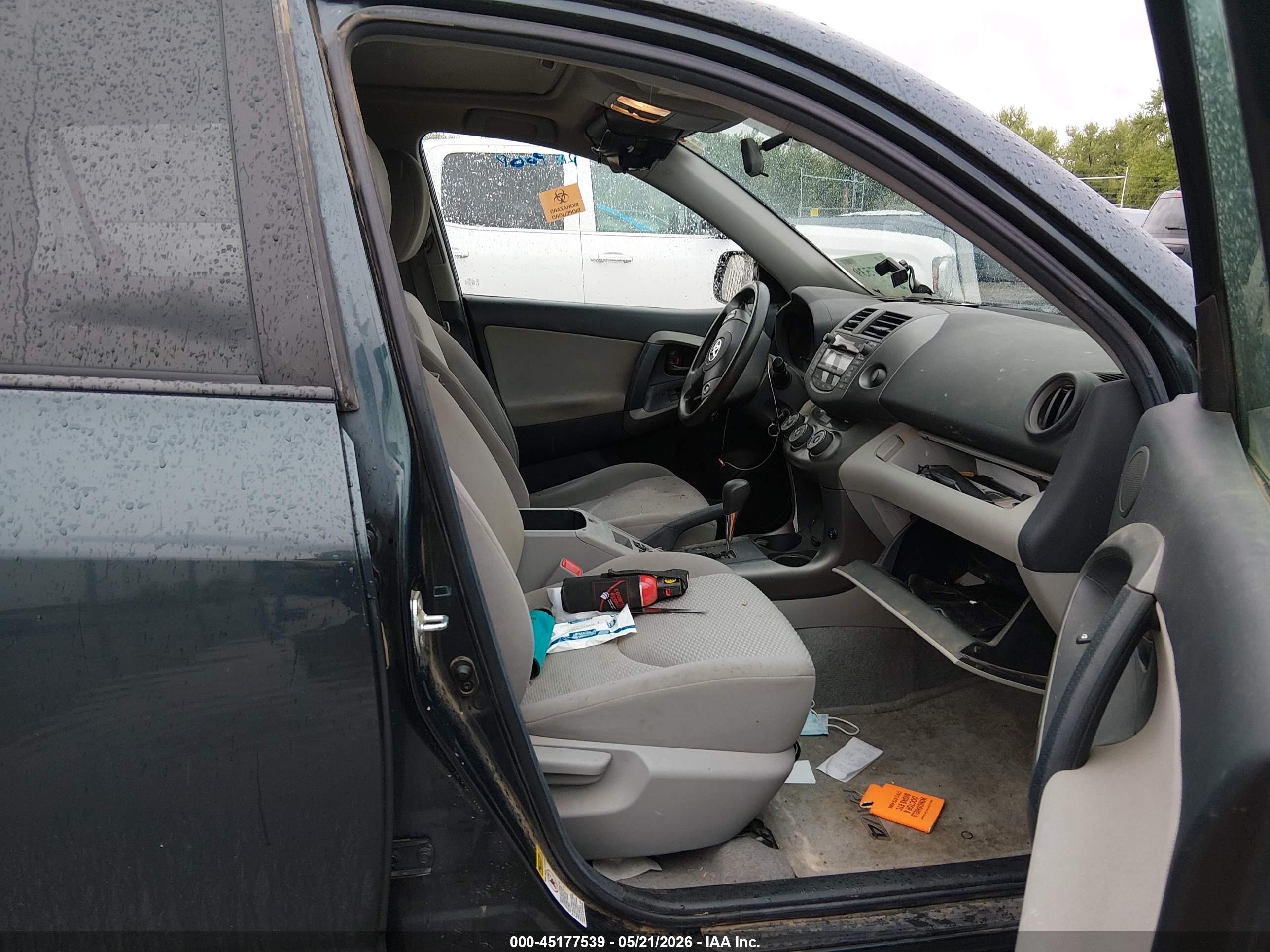 2011 Toyota Rav4 Base V6 Blue vin: 2T3BK4DV1BW061100