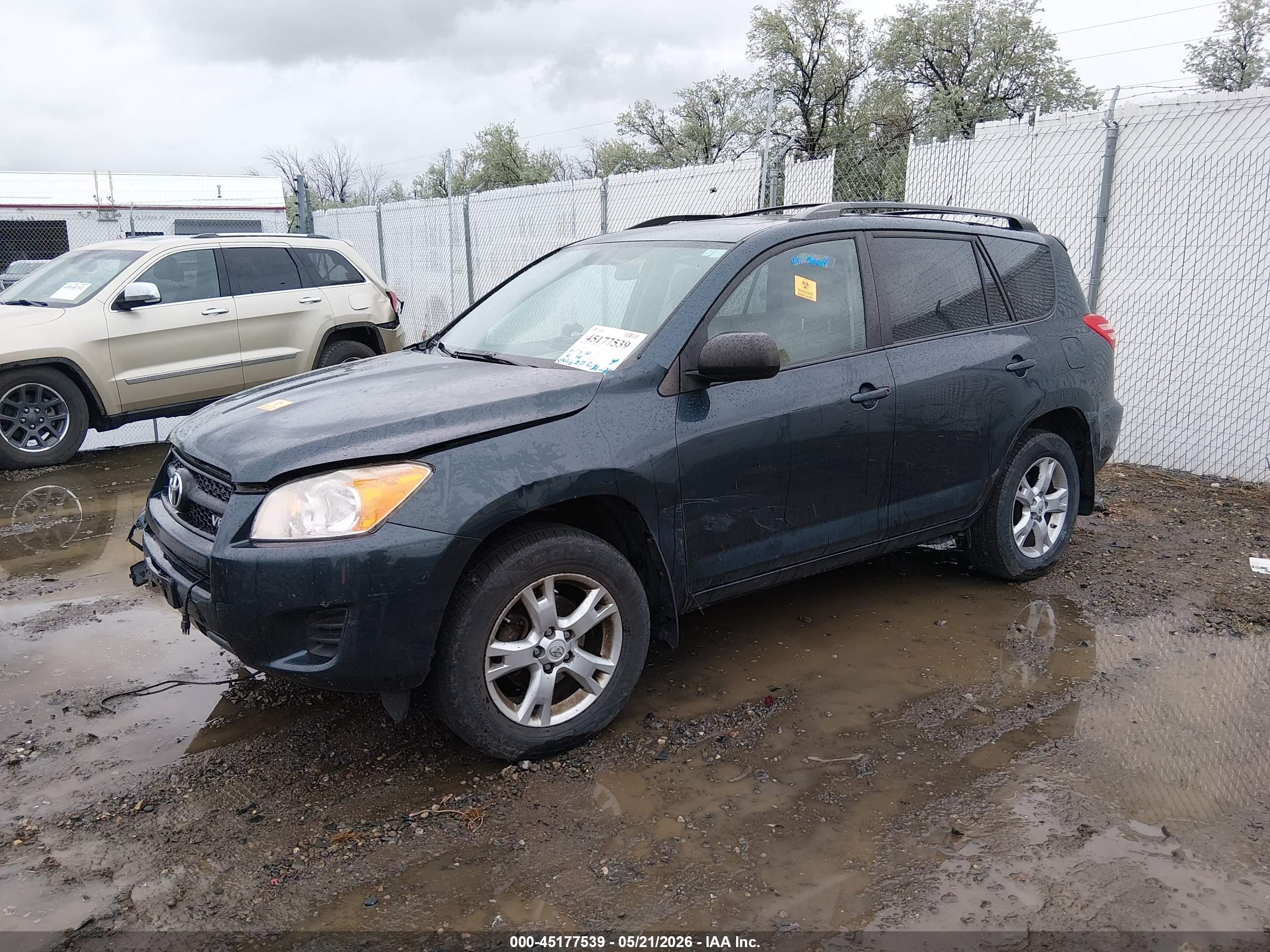 2011 Toyota Rav4 Base V6 Blue vin: 2T3BK4DV1BW061100