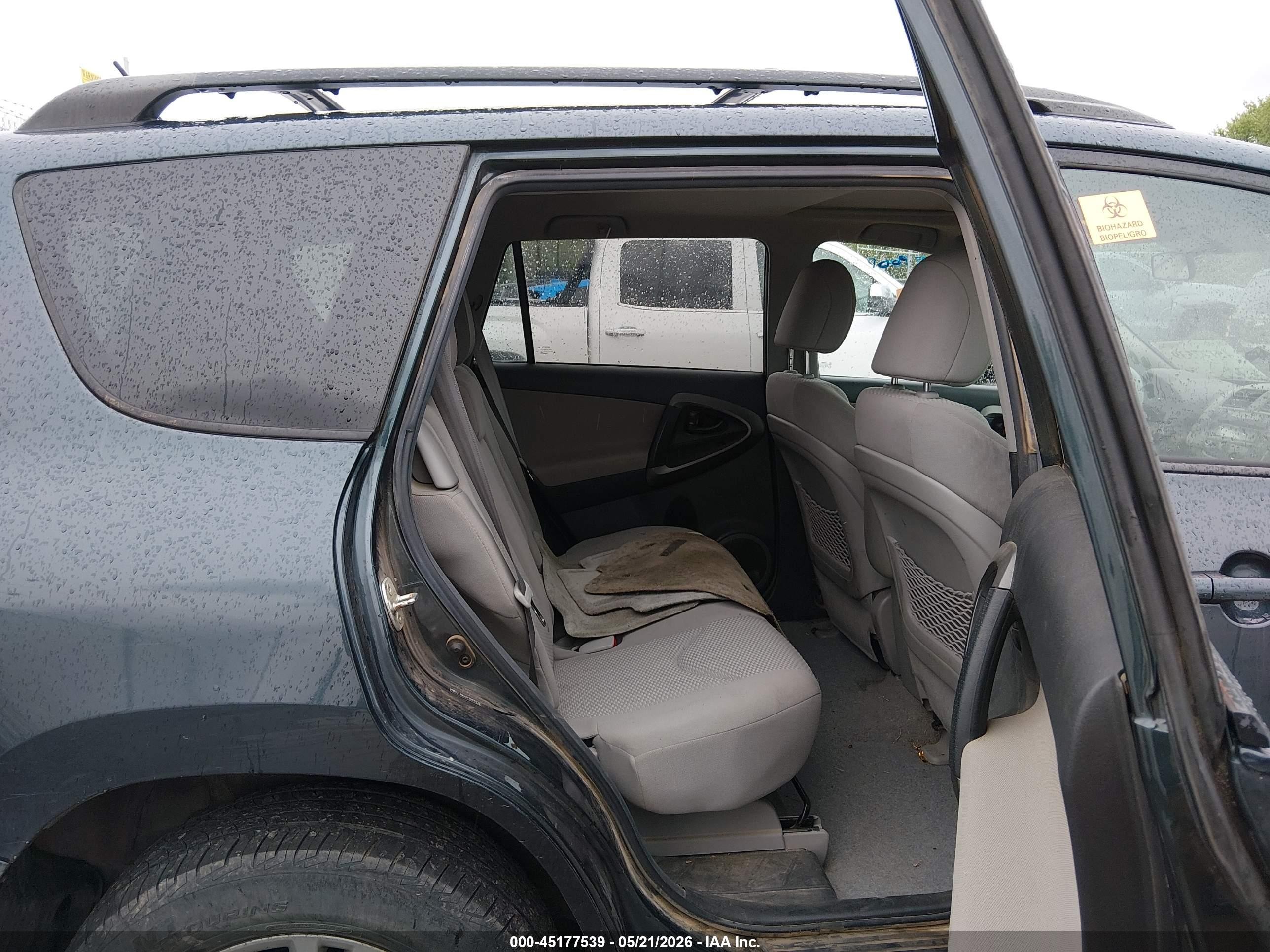 2011 Toyota Rav4 Base V6 Blue vin: 2T3BK4DV1BW061100
