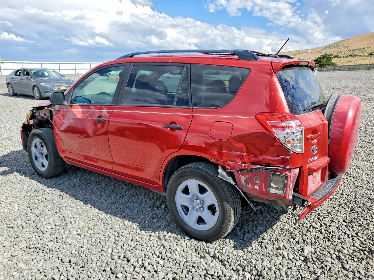 2011 Toyota Rav4 Base Red vin: 2T3BK4DV1BW064210