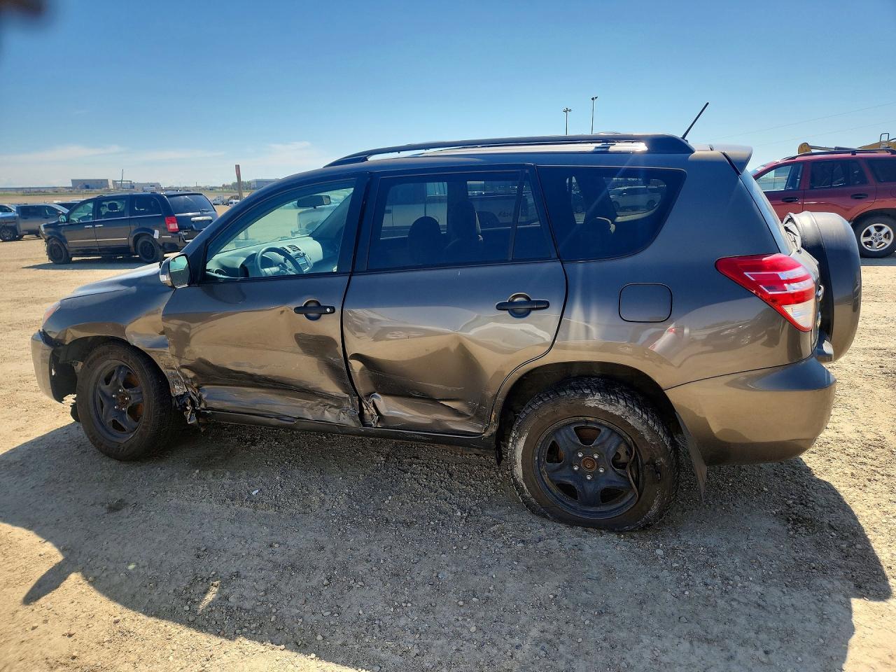2010 Toyota Rav4 Base Brown vin: 2T3BK4DV2AW018383