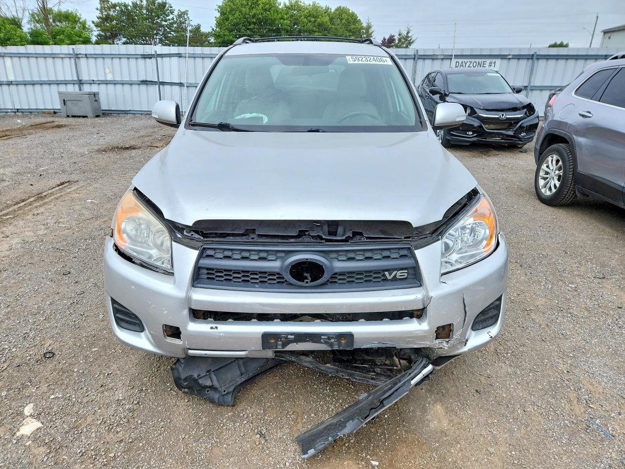 2010 Toyota Rav4 Base Silver vin: 2T3BK4DV2AW023163